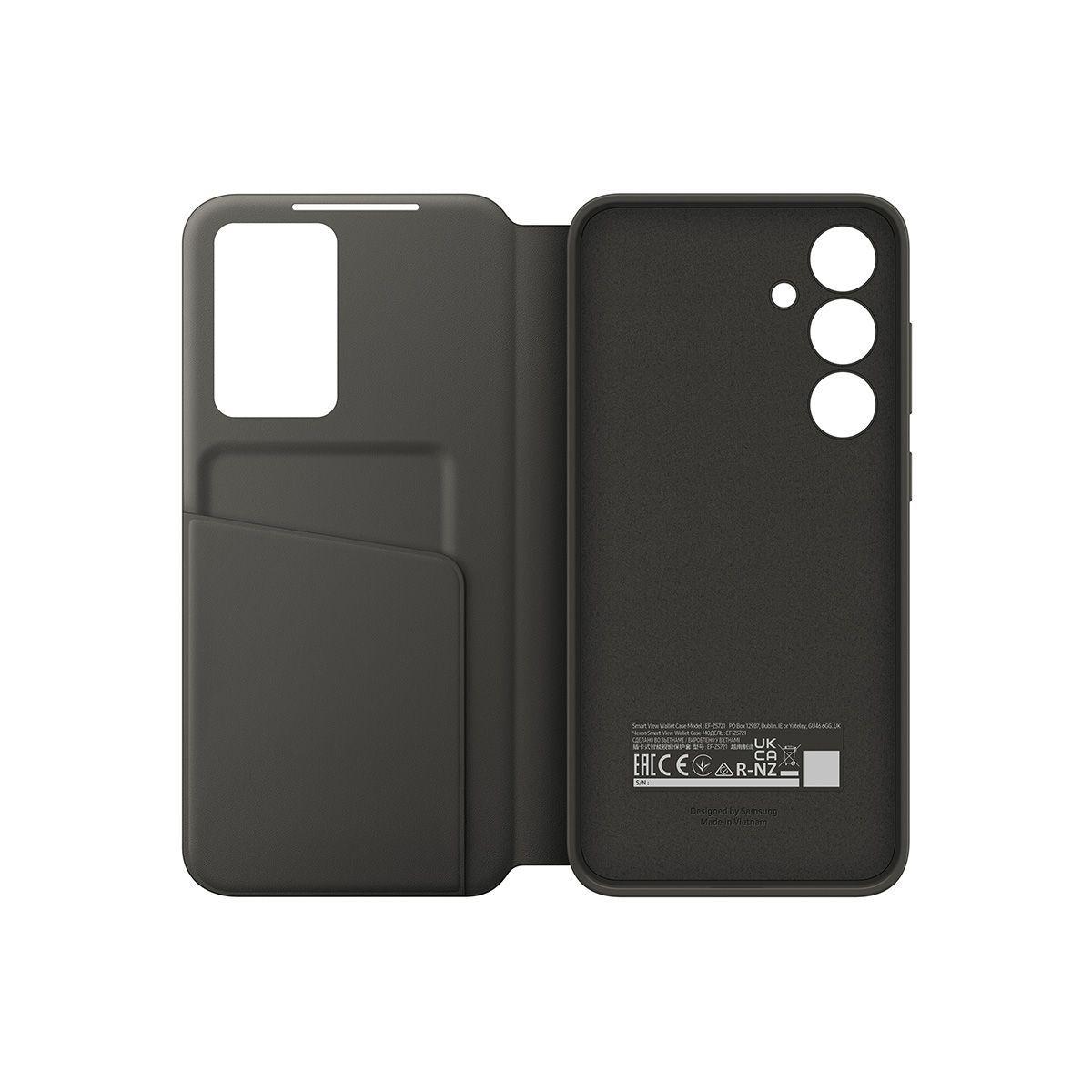 Galaxy S24 FE Wallet Case Black-4
