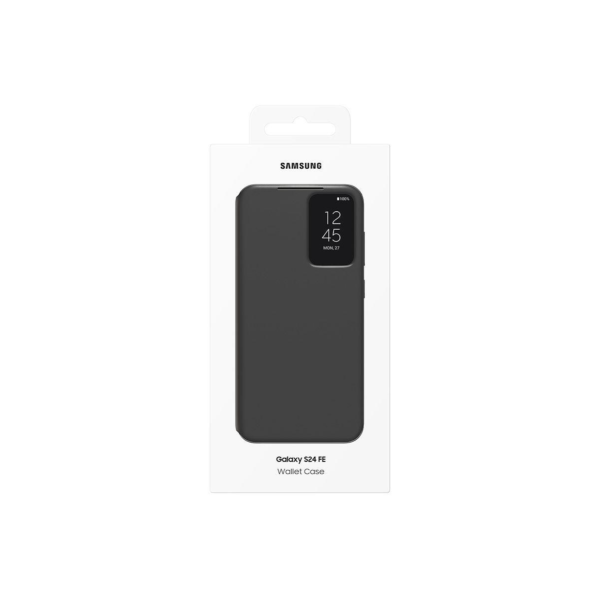 Galaxy S24 FE Wallet Case Black-6