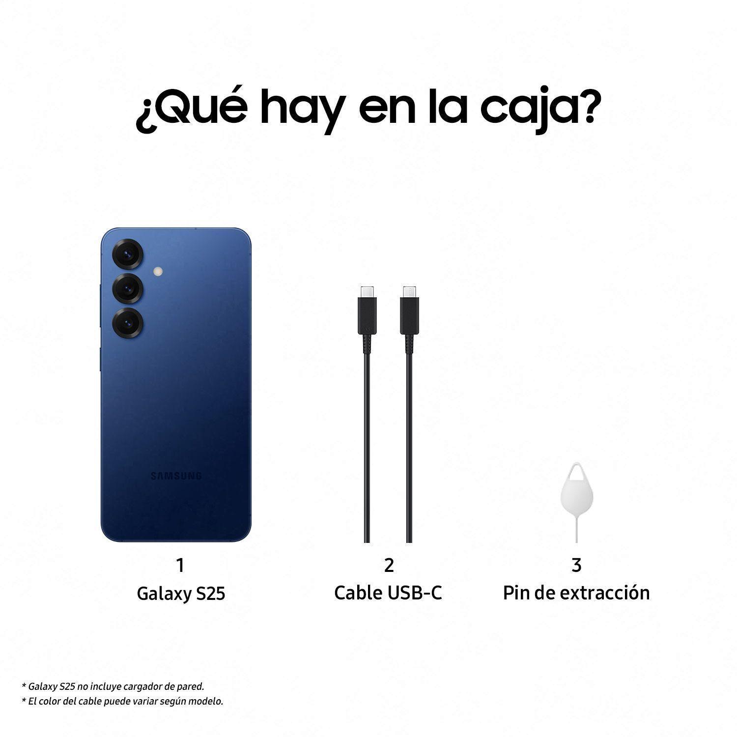 Samsung Galaxy S25 256G Azul Marino-5