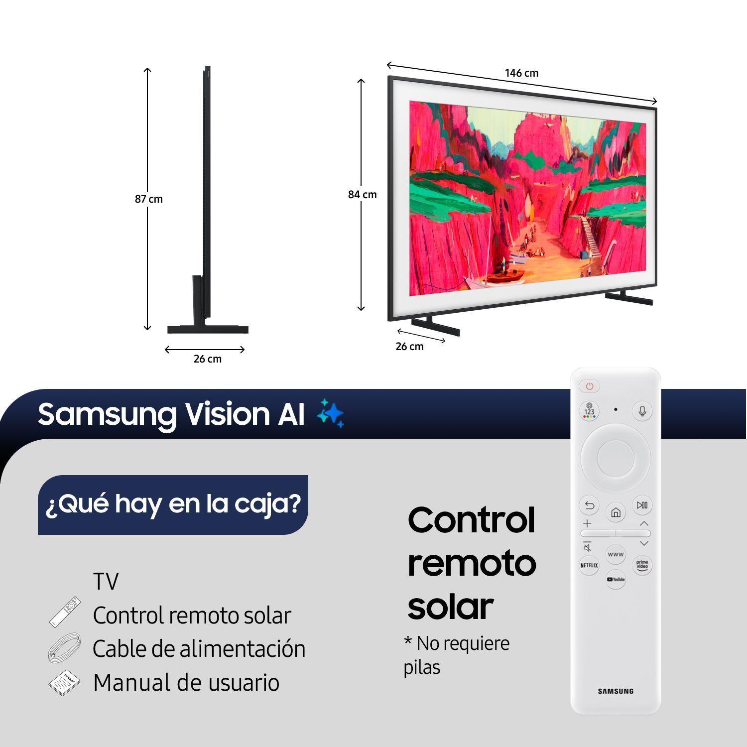 65" The Frame Pro LS03F NEO QLED Mini Led 4K Art Mode Vision AI con Marco (2025)-1