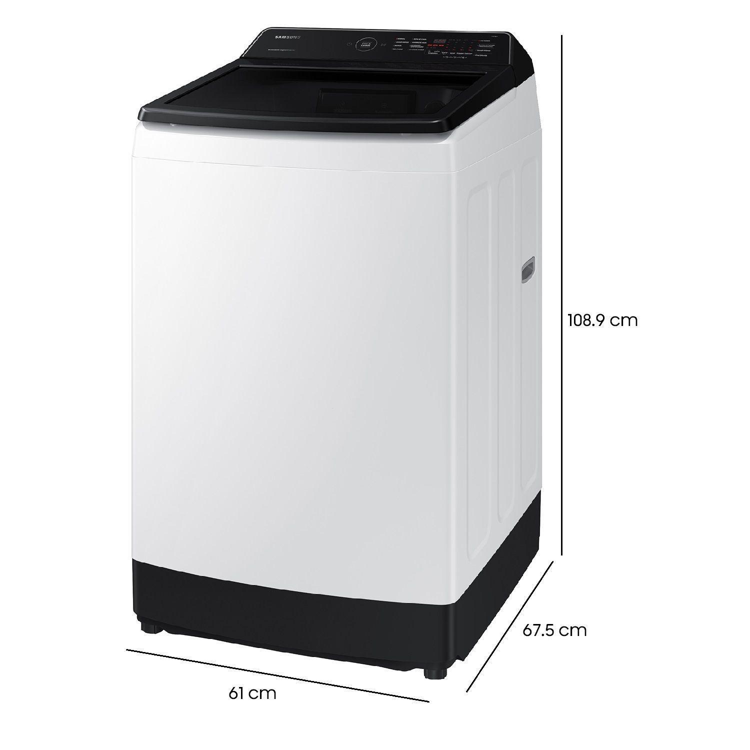 Lavadora de carga superior 15Kg con Eco Bubble™ Blanca-2