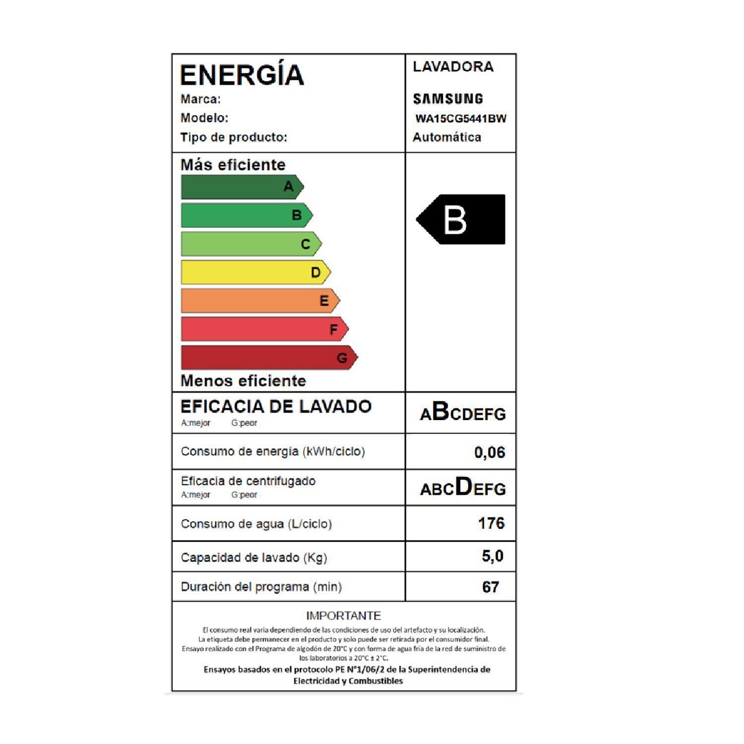 Lavadora de carga superior 15Kg con Eco Bubble™ Blanca-5