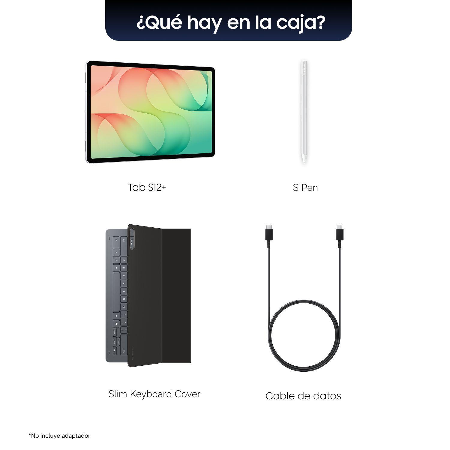 Galaxy Tab S12+ 256 GB Silver + S Pen-6