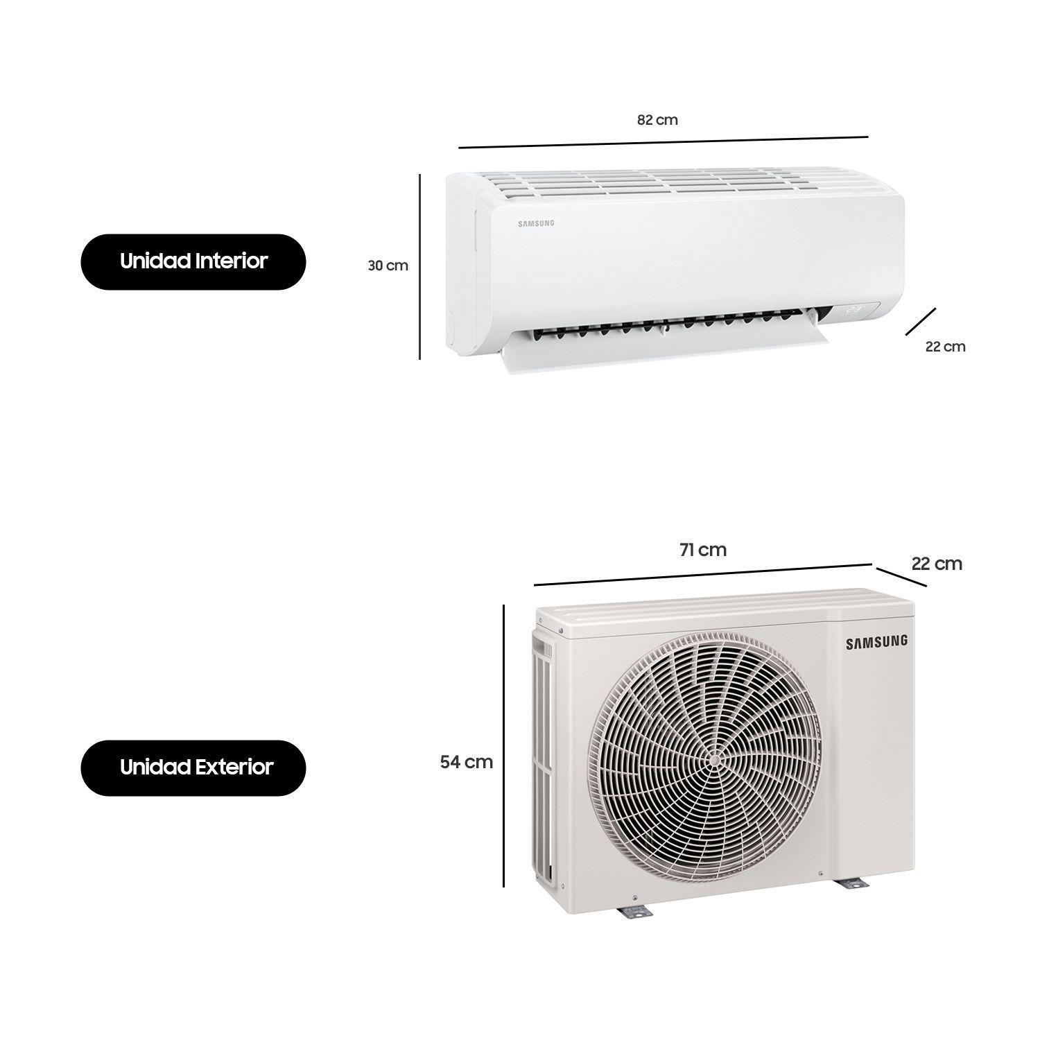 Aire Acondicionado Split Muro Wind Inverter 9000 BTU-2