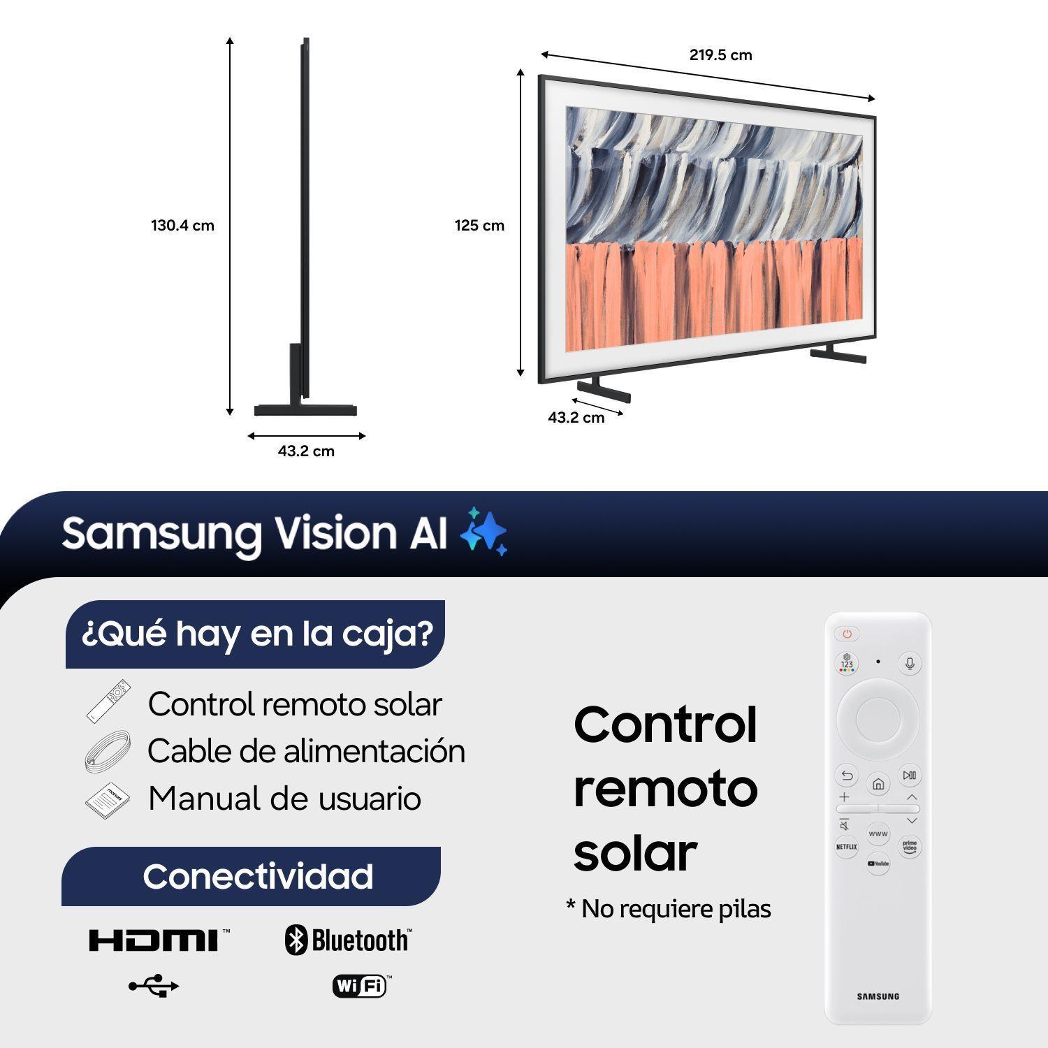 98" The Frame LS03H QLED 4K Art Mode Vision AI Smart TV (2026)-1