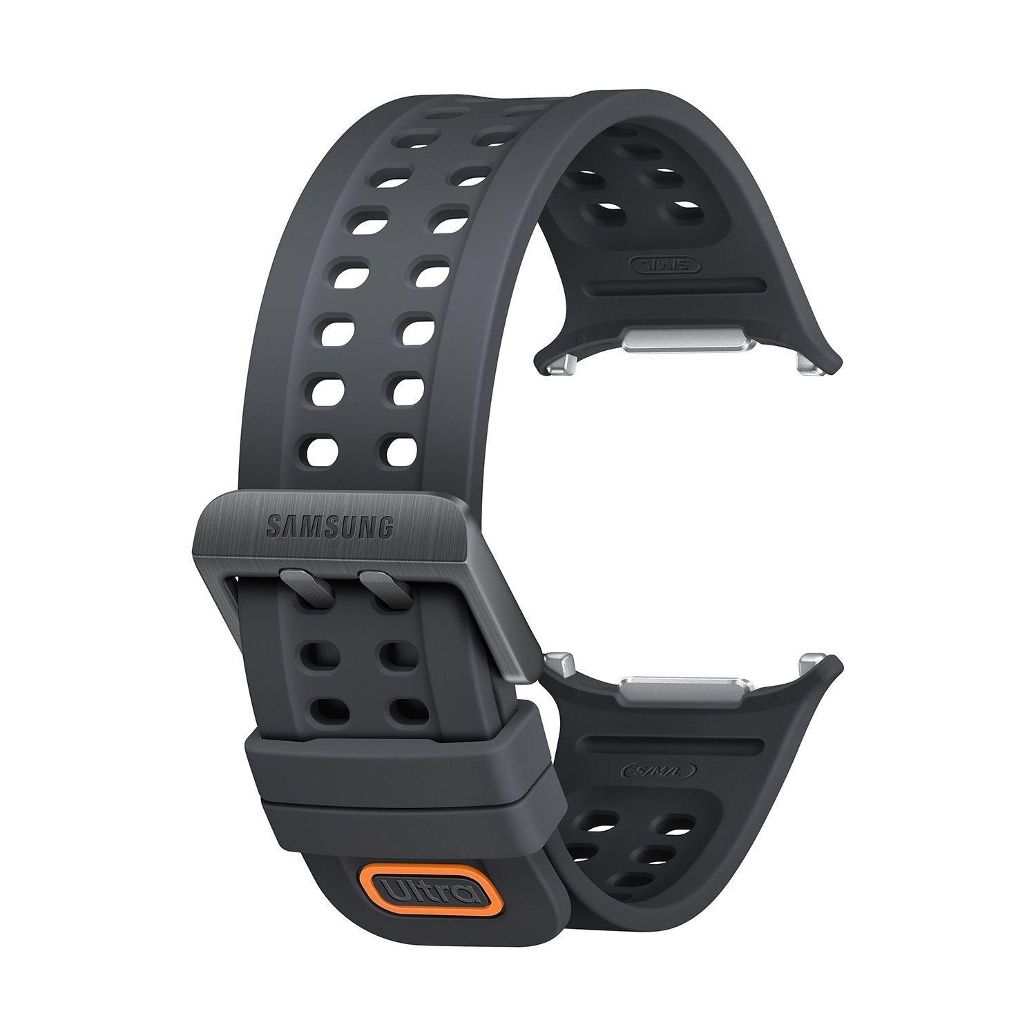 Marine Band (S/M/L) Black para Galaxy Watch Ultra2-0