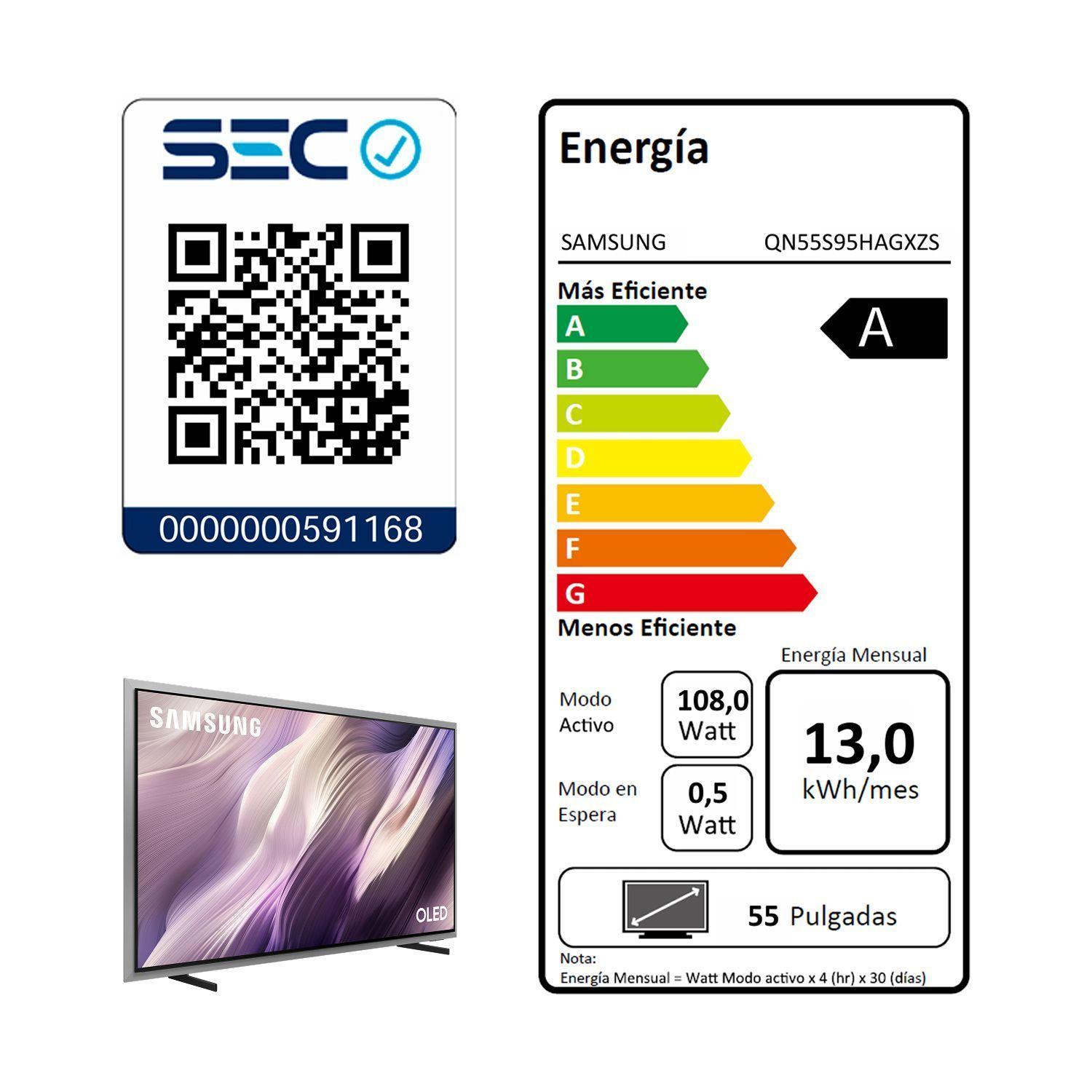 55" OLED S95H 4K Vision AI Smart TV (2026)-8
