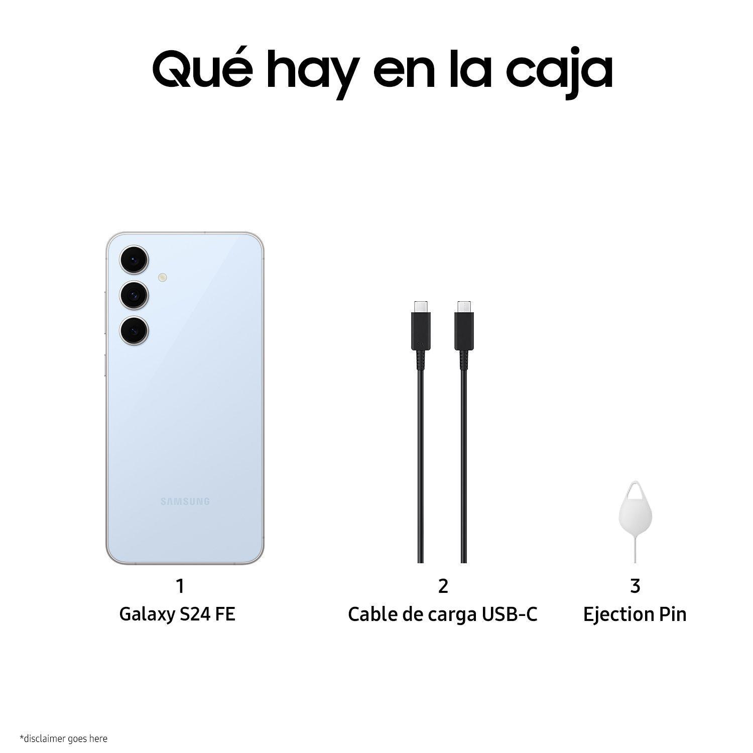 Samsung Galaxy S24 FE 256 GB Gris-4