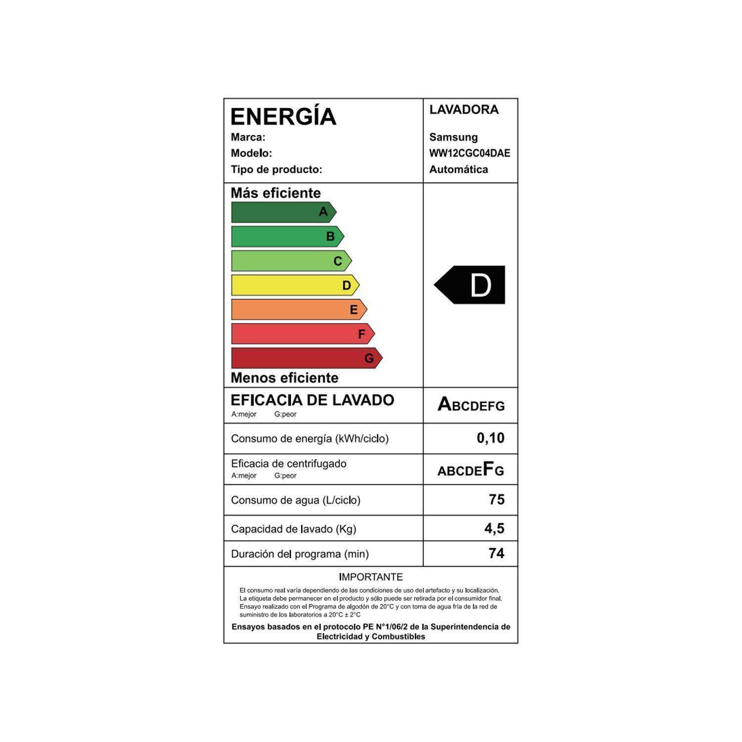 Lavadora Carga Frontal 12KG-6