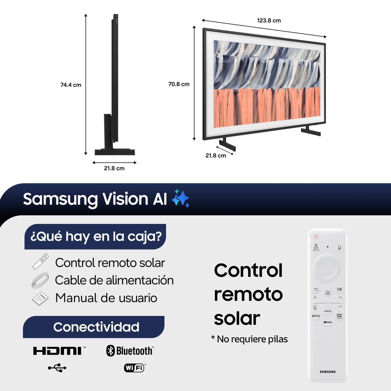 55" The Frame LS03H QLED 4K Art Mode Vision AI Smart TV (2026)-1