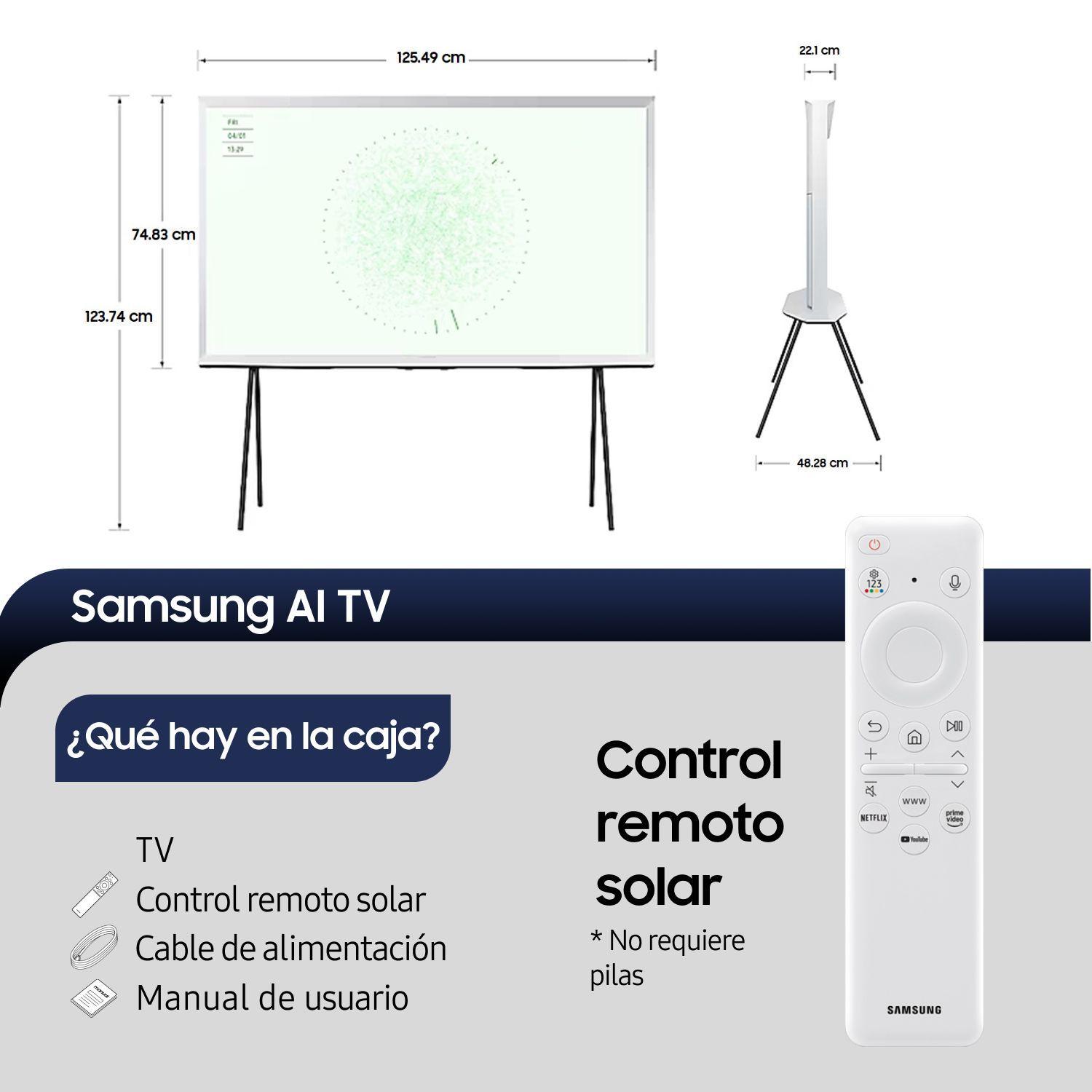 QLED Samsung 55" The Serif LS01D 4K Smart TV 2024-1