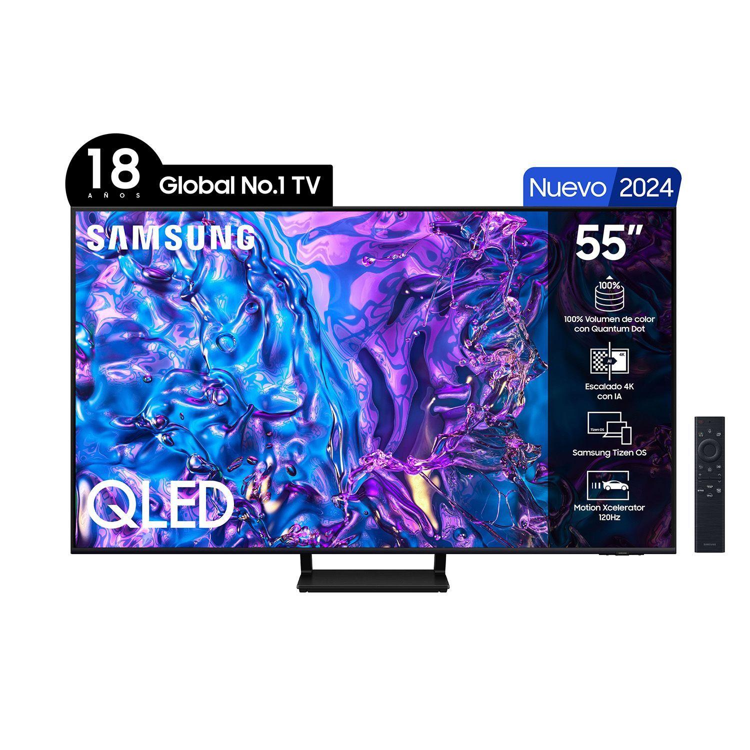 QLED Samsung 55" Q70D 4K UHD Smart TV 2024-1