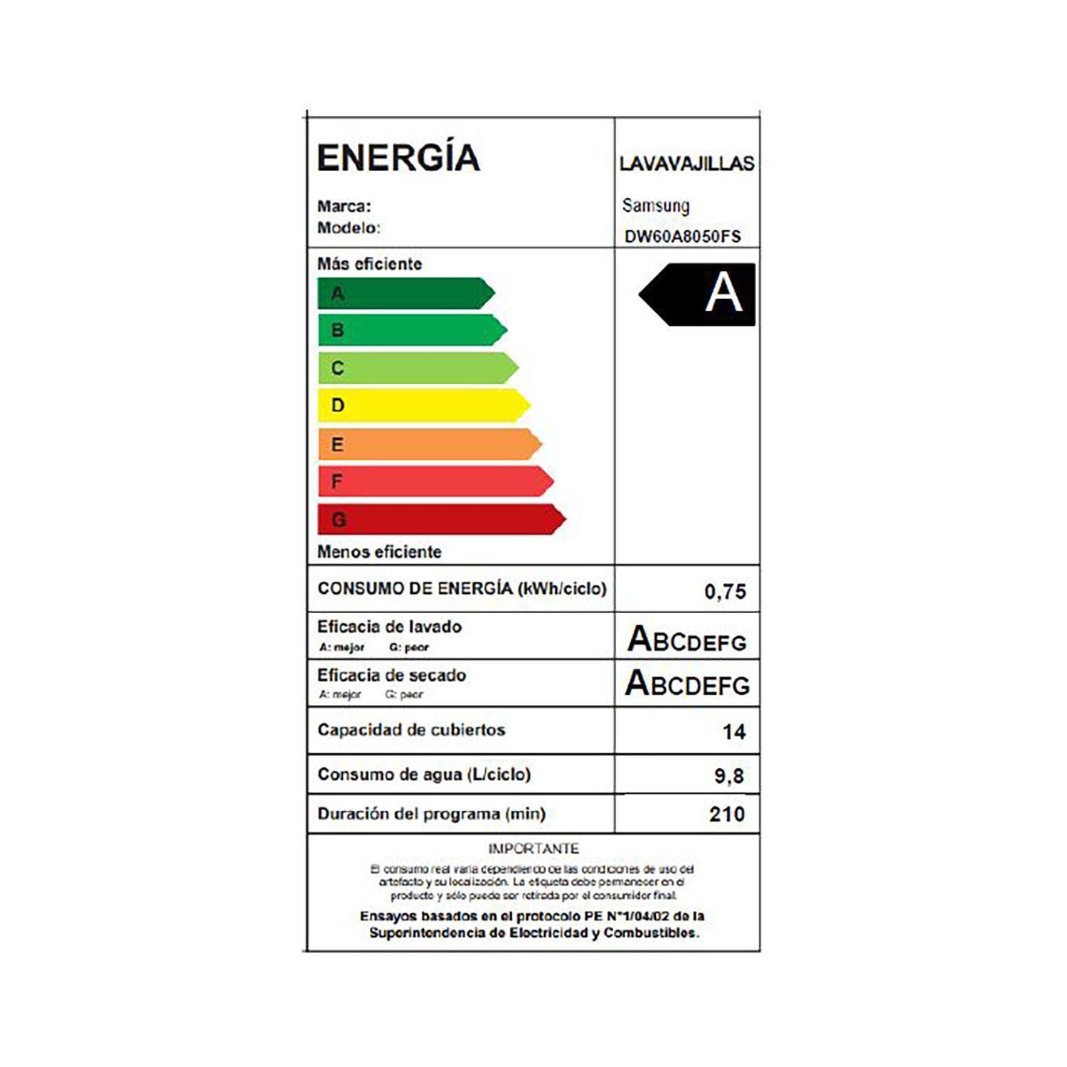 Samsung Lavavajillas 14 Cubiertos con Smart Things-4