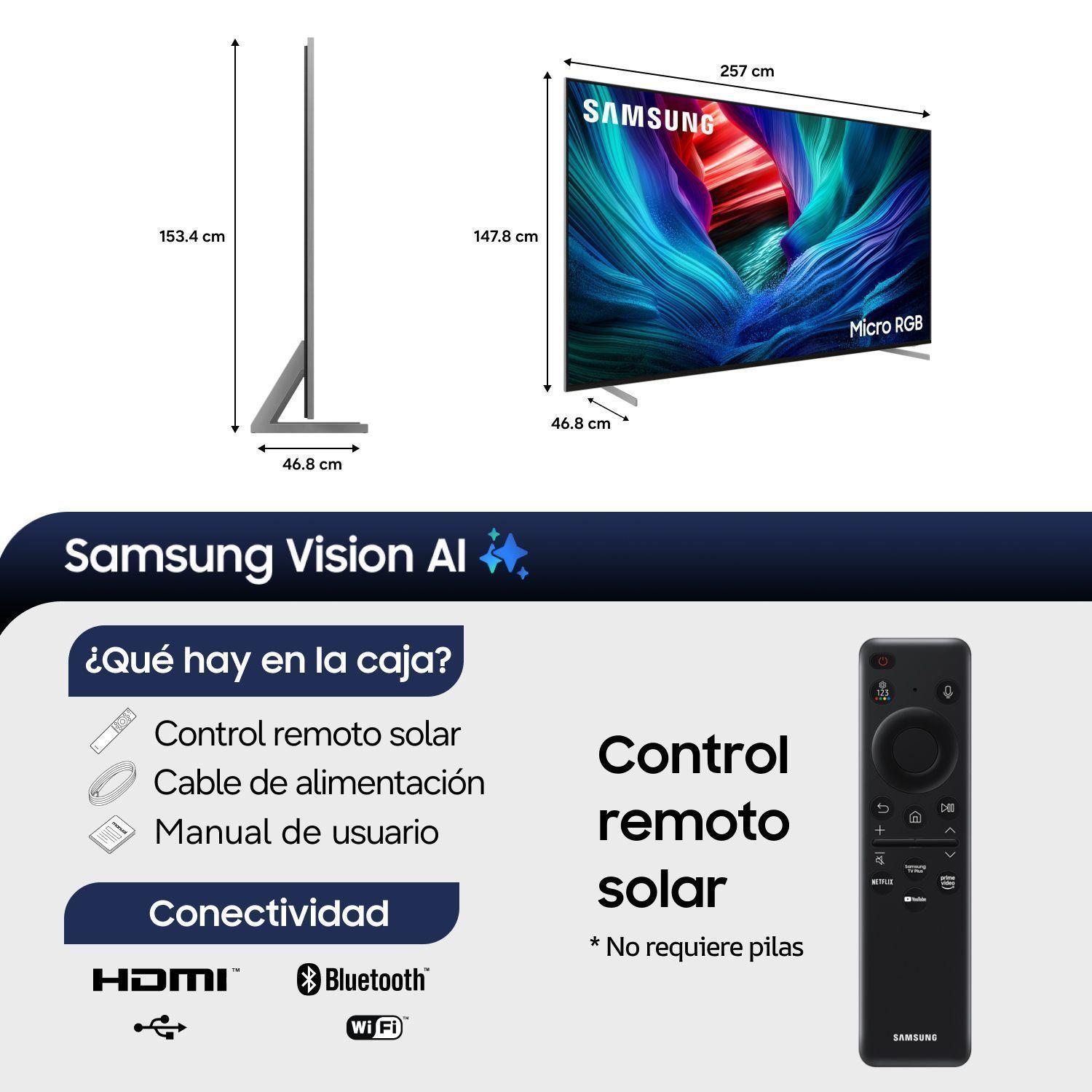 115" Micro RGB MR95F 4K Vision AI Smart TV (2026)-1