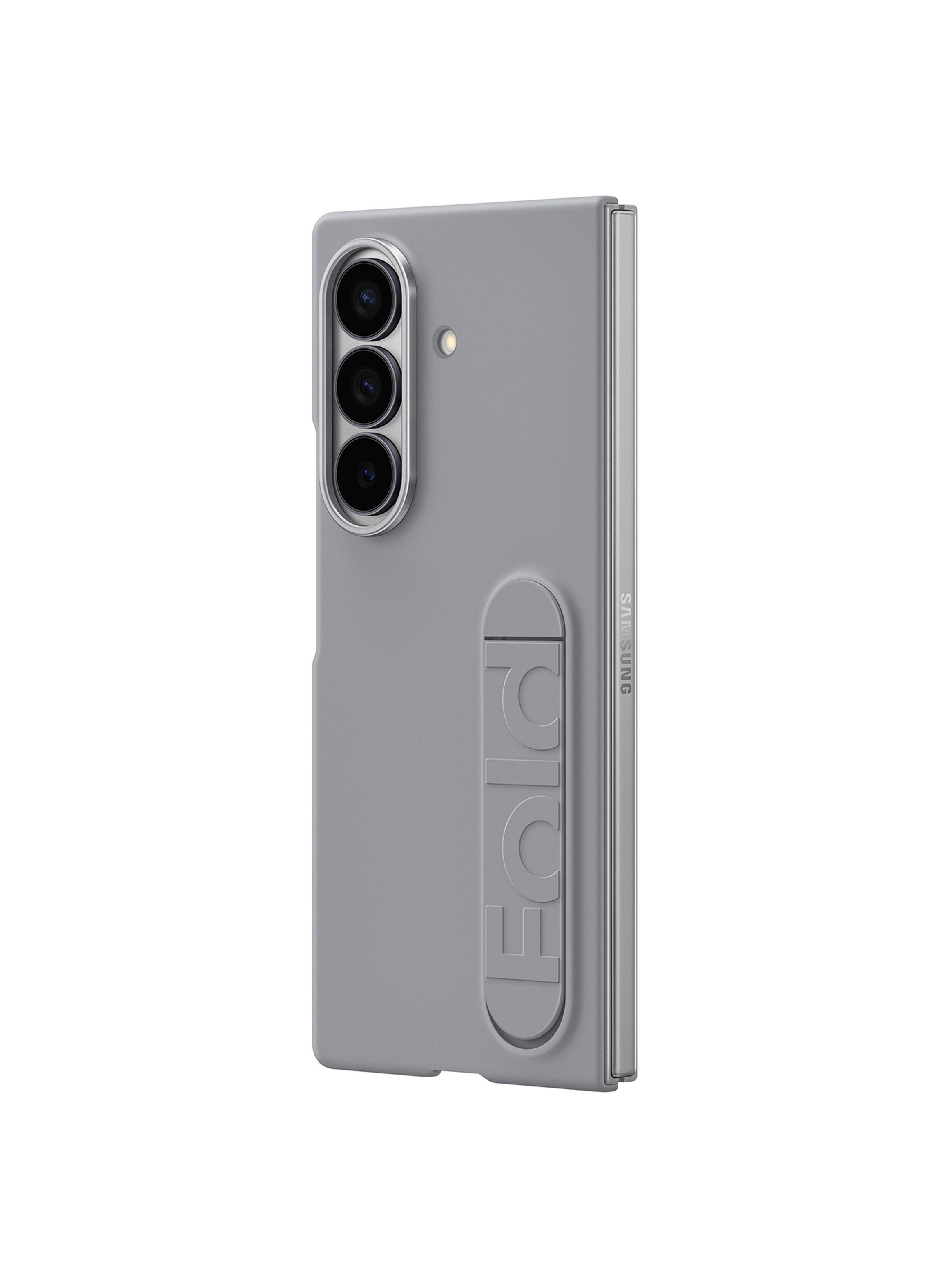 Carcasa silicona Galaxy Z Fold7 Gris-3