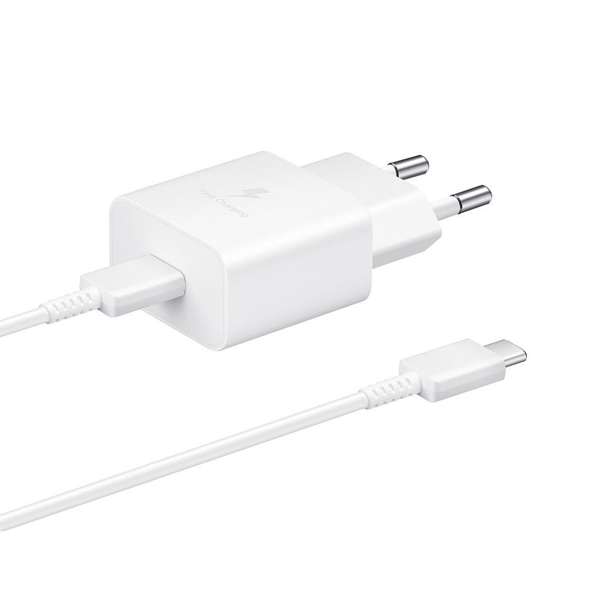 Samsung Power Adapter 15W con cable Blanco-3