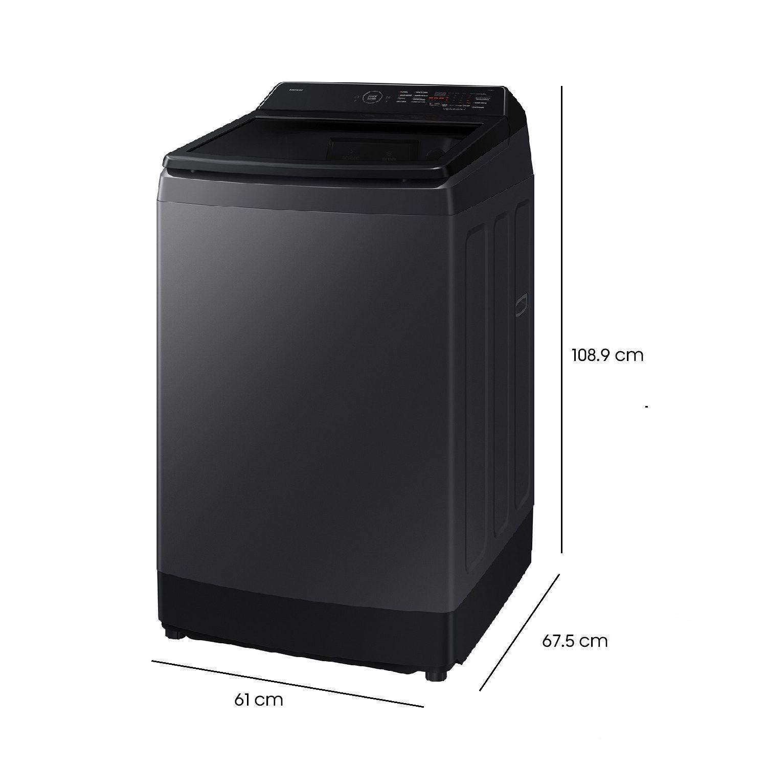 Lavadora carga superior 15Kg Eco Bubble™ Grafito 2026-2