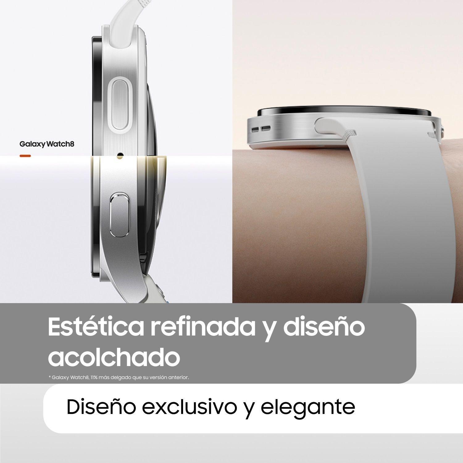 Samsung Galaxy Watch8 40mm Plata-4