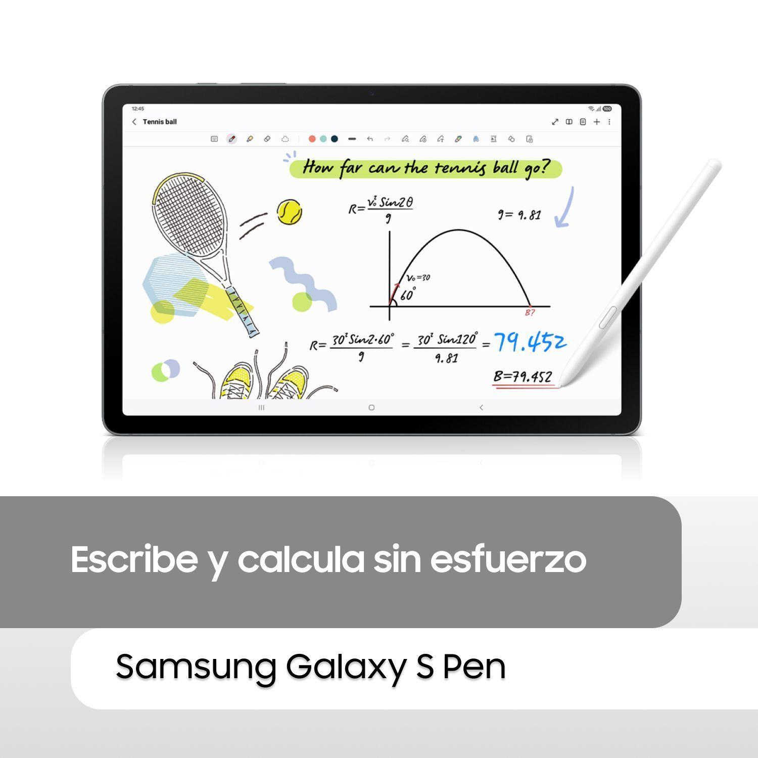 Galaxy Tab S10 Lite Gris 128GB con Cover y Spen-6