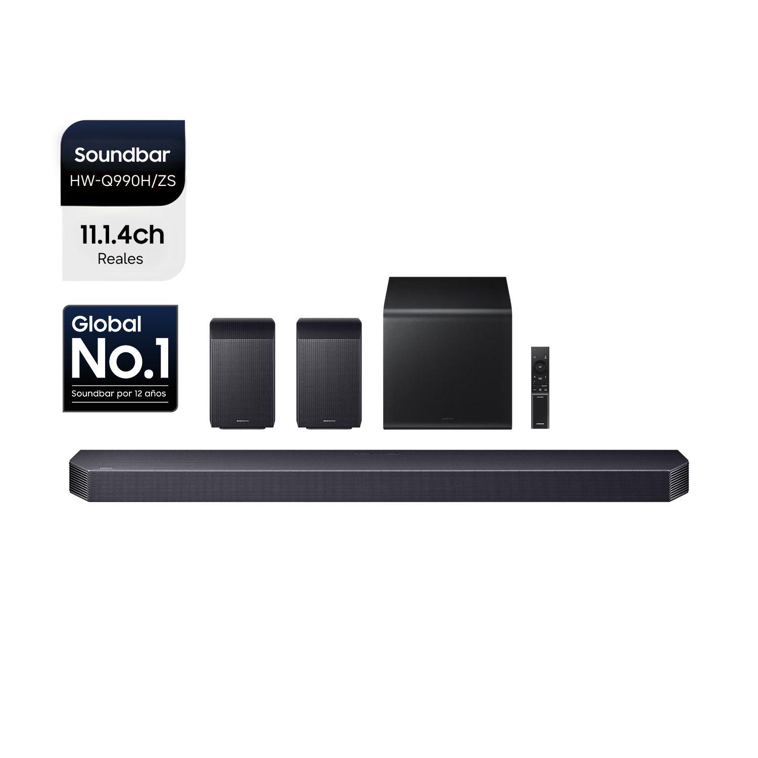 Q Series Soundbar HW Q990H 11 1 4 Subwoofer y Parlantes traseros 2026-2