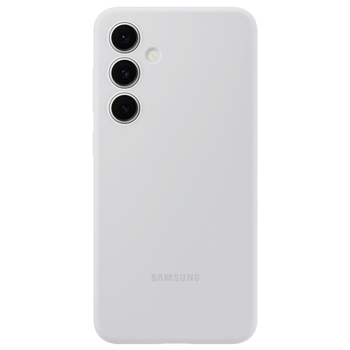 Galaxy S24 FE Silicone Case Gray-0