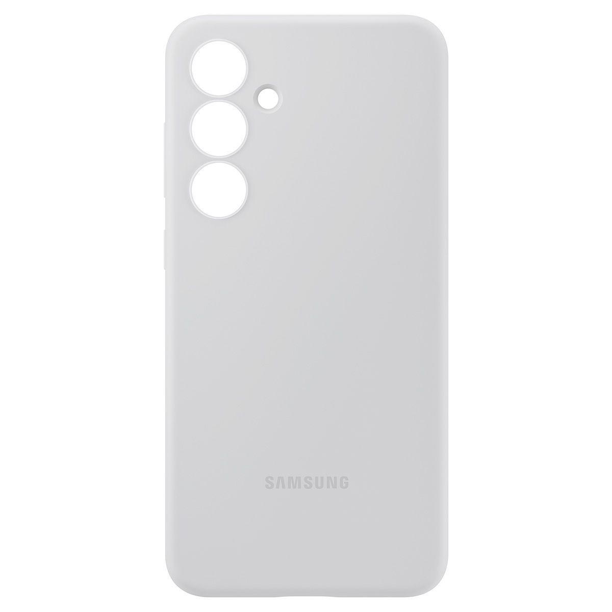 Galaxy S24 FE Silicone Case Gray-3