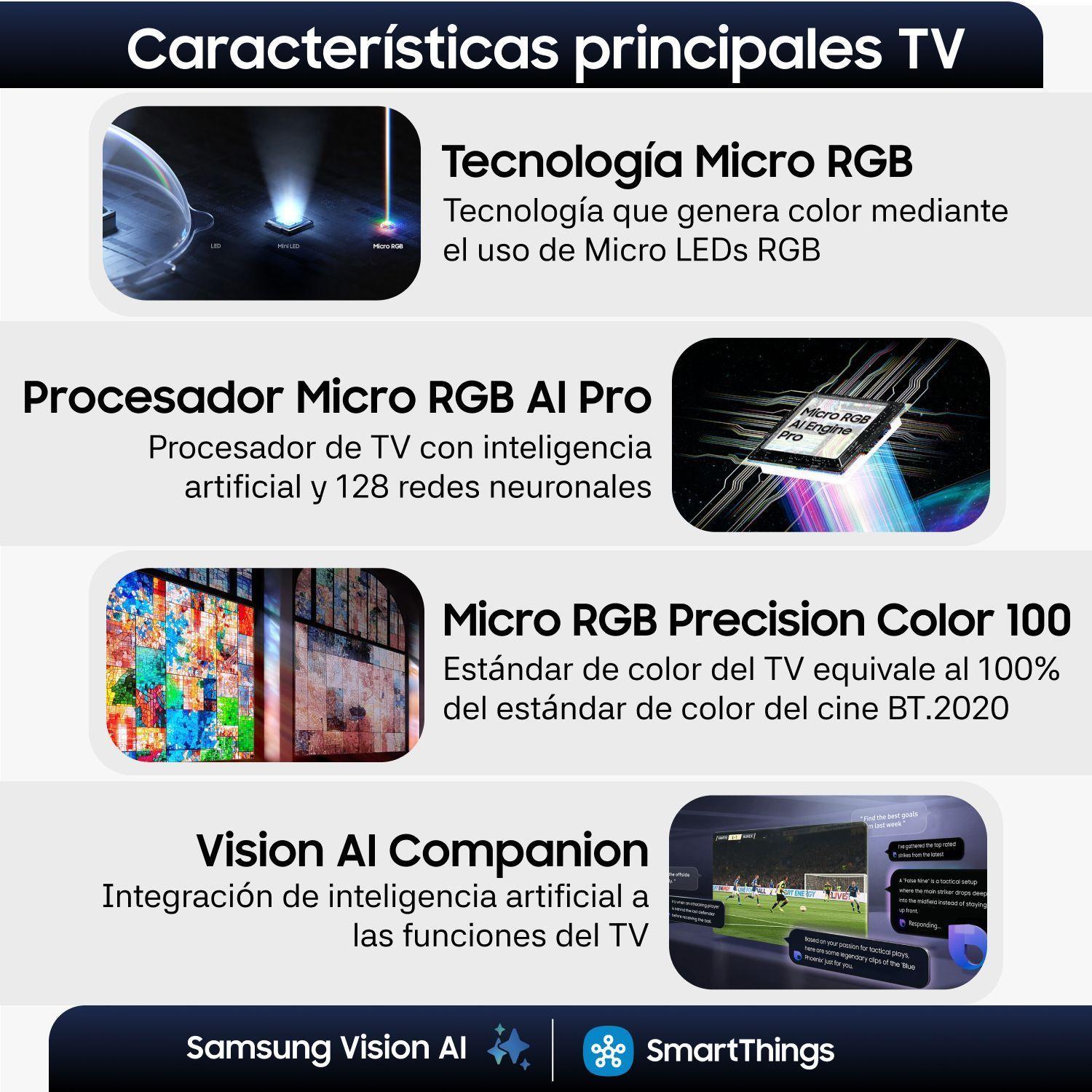 85" Micro RGB R95H 4K Vision AI Smart TV (2026)-2