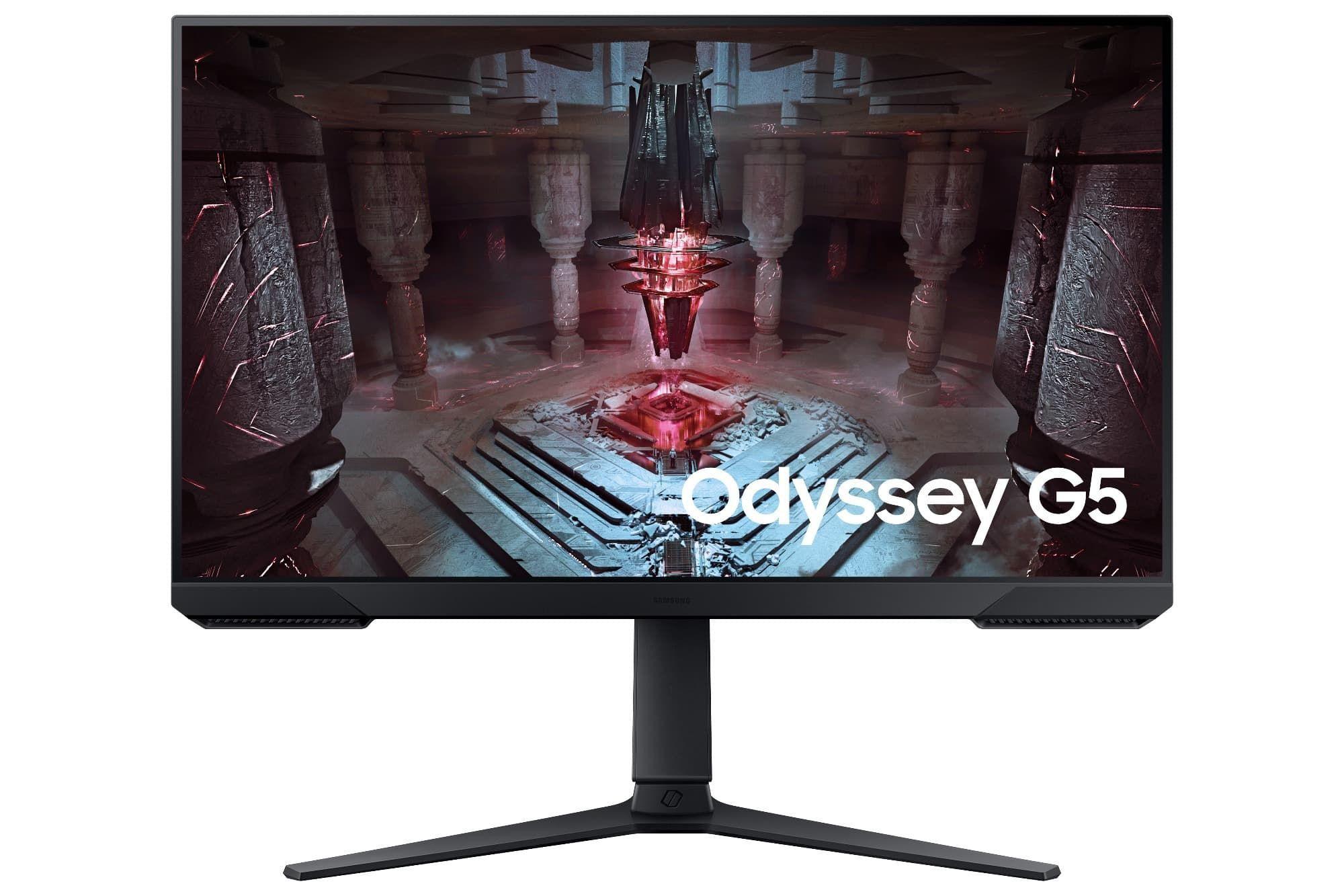 Samsung 27” G51C Odyssey G5 QHD 165Hz Monitor Gamer Plano-0