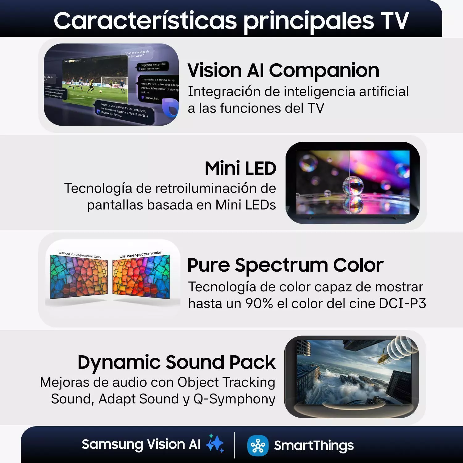43" Mini LED M75H 4K Samsung Vision AI Smart TV (2026)-2