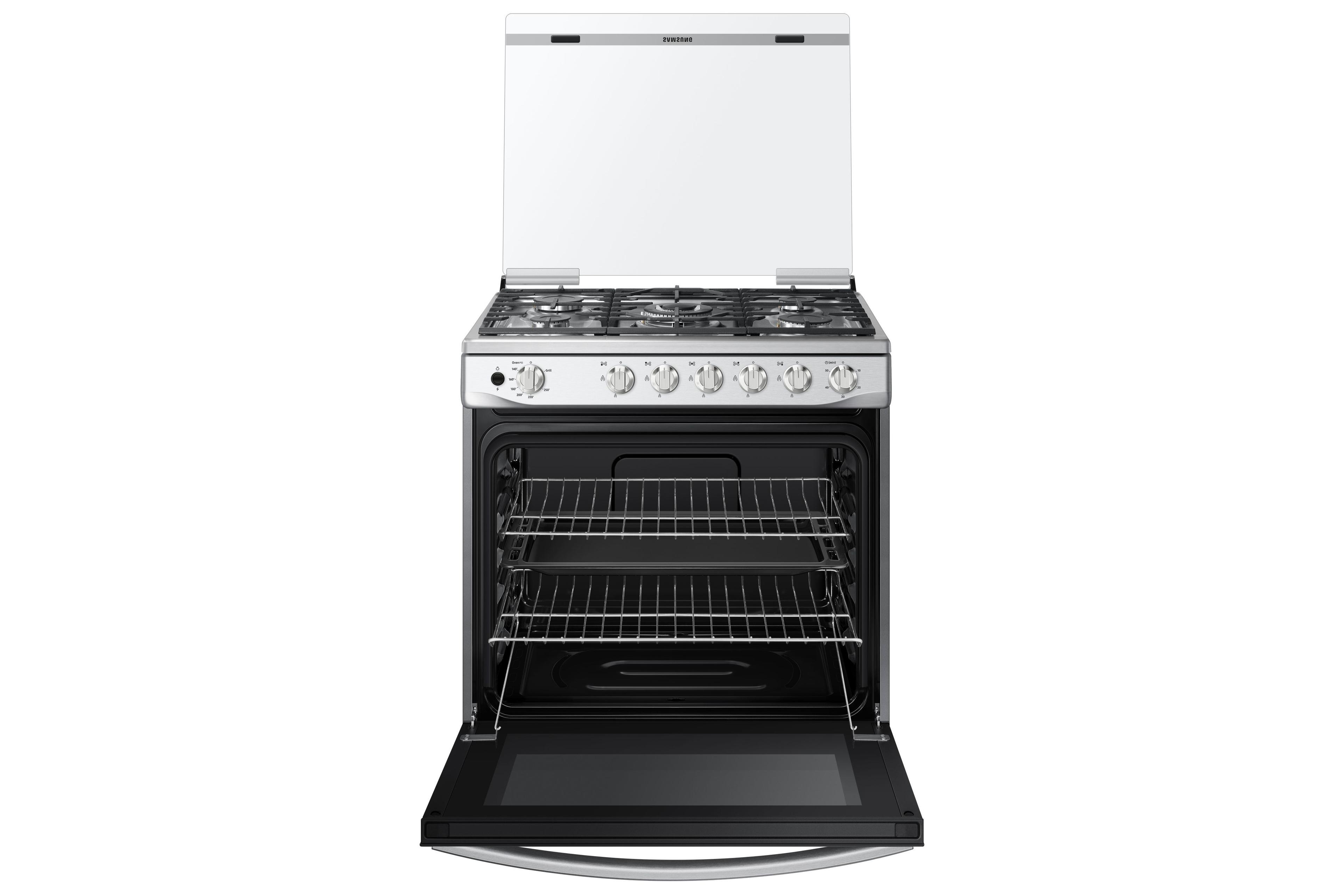 Cocina a Gas con 5 quemadores con quemador de triple potencia-1