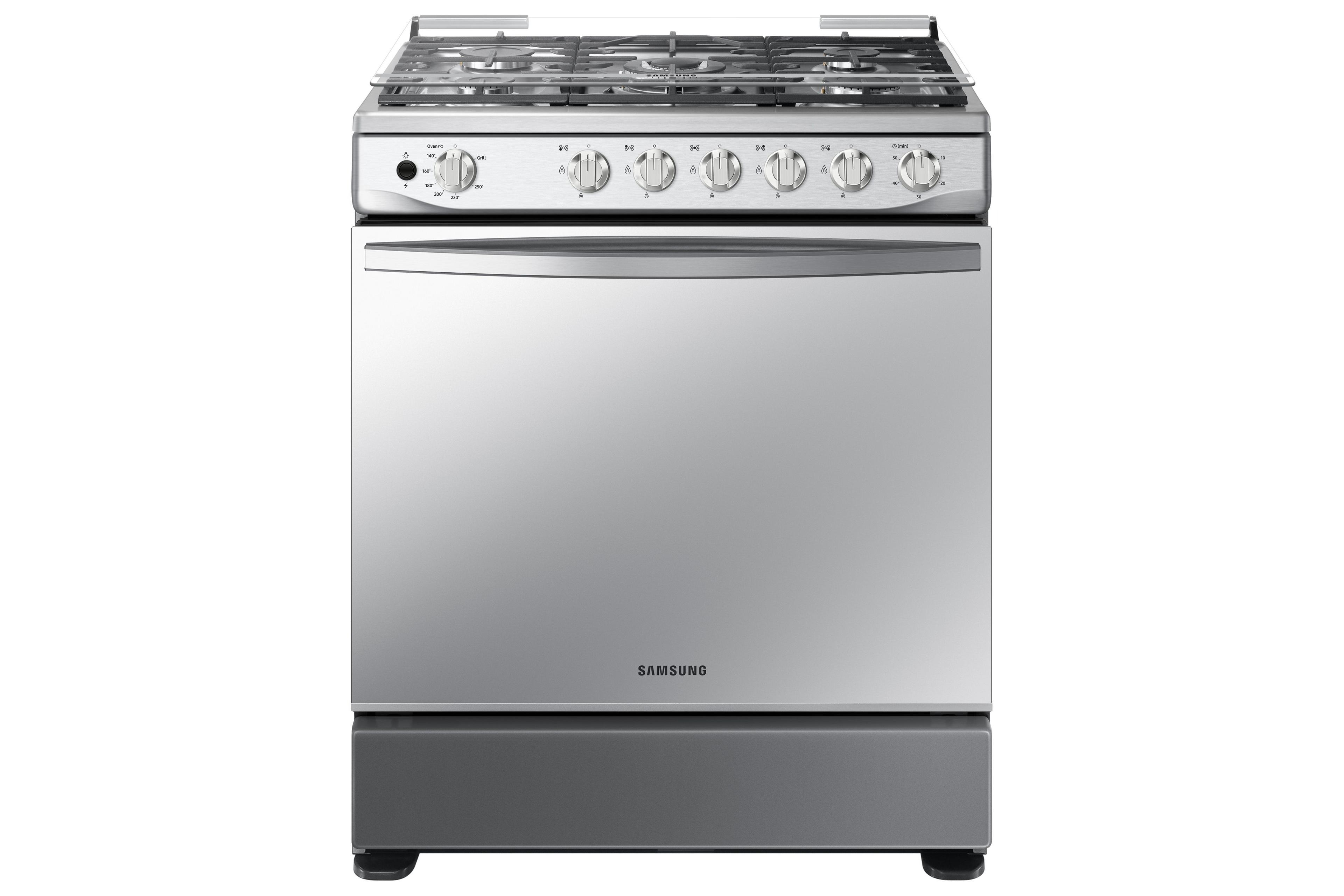 Cocina a Gas con 5 quemadores con quemador de triple potencia-3