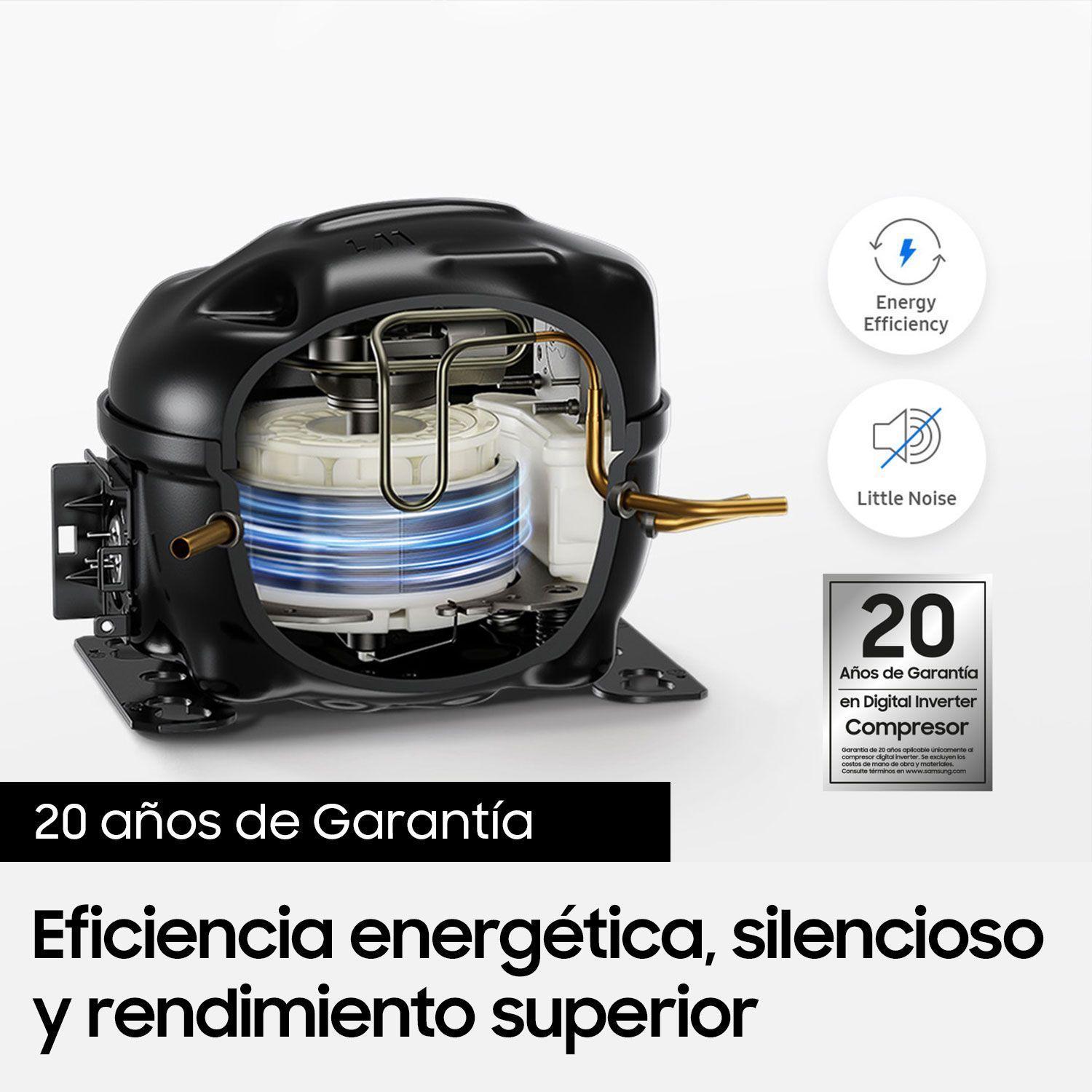 Refrigerador Side by Side 564L Gris-5