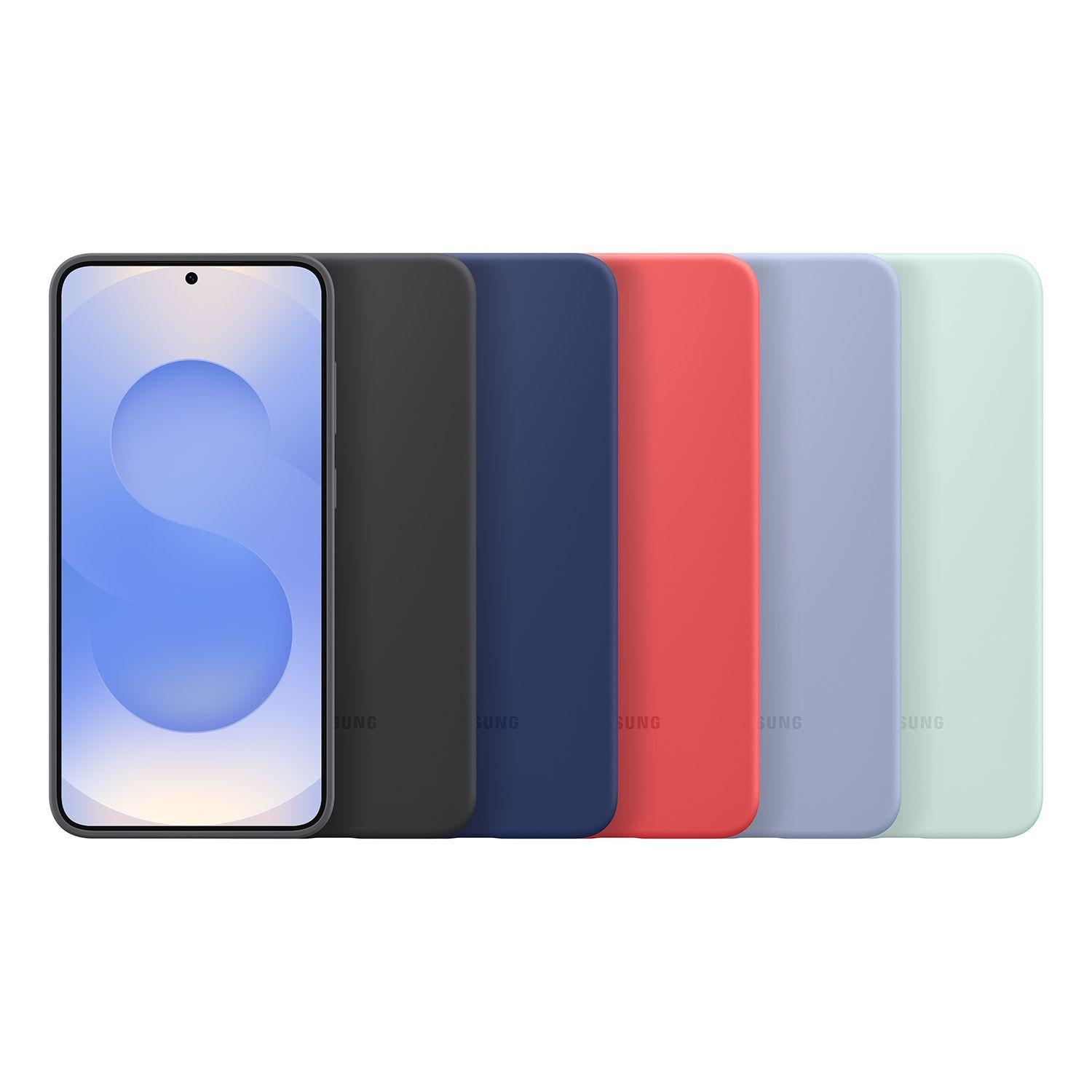 Carcasa de Silicona Color Azul Galaxy S25+-5