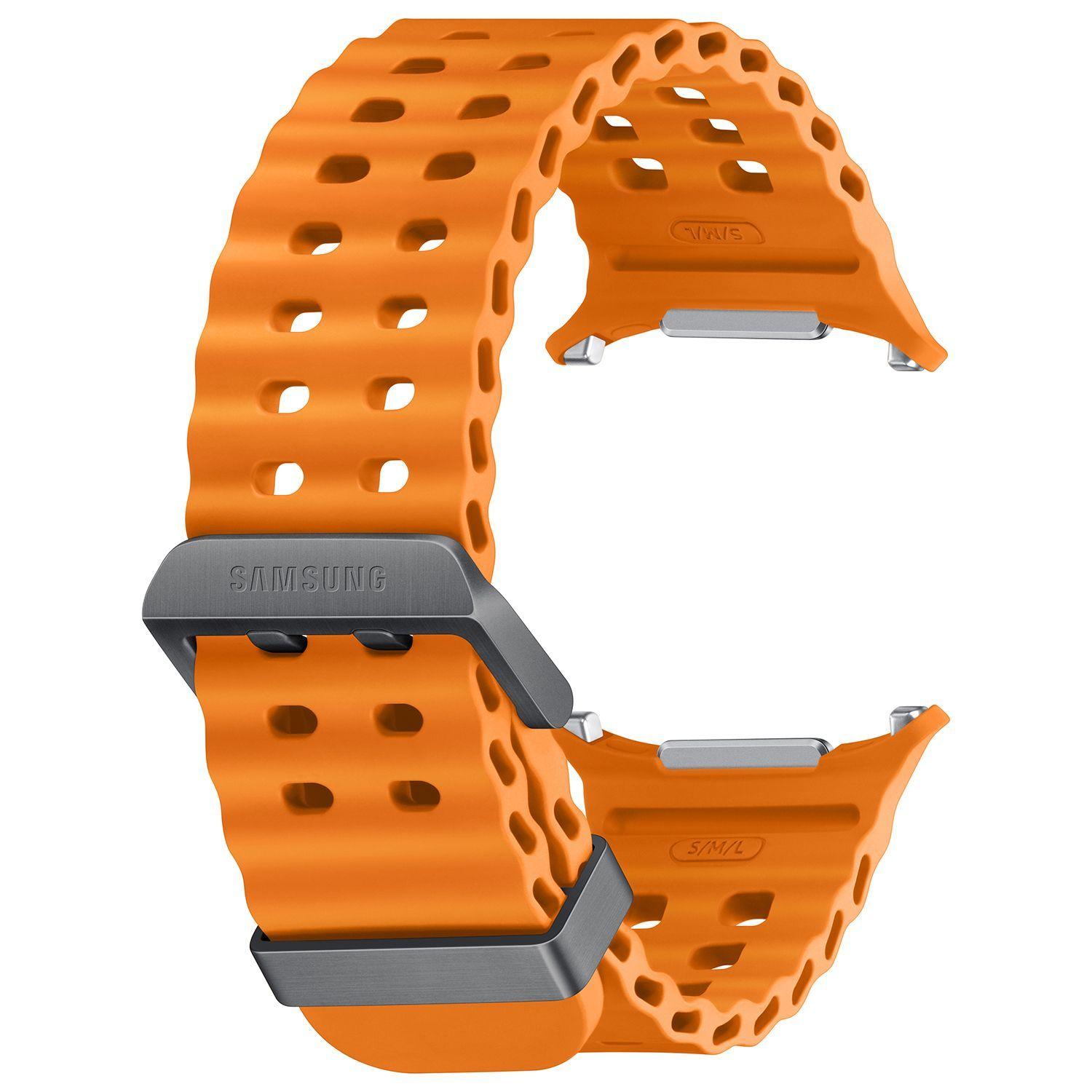 Correa Galaxy Watch Ultra Marine Band Naranjo-2