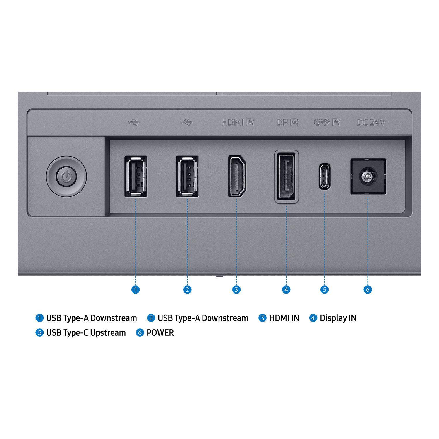 32" Smart Monitor M9 M90SF 4K OLED Samsung Vision AI-4