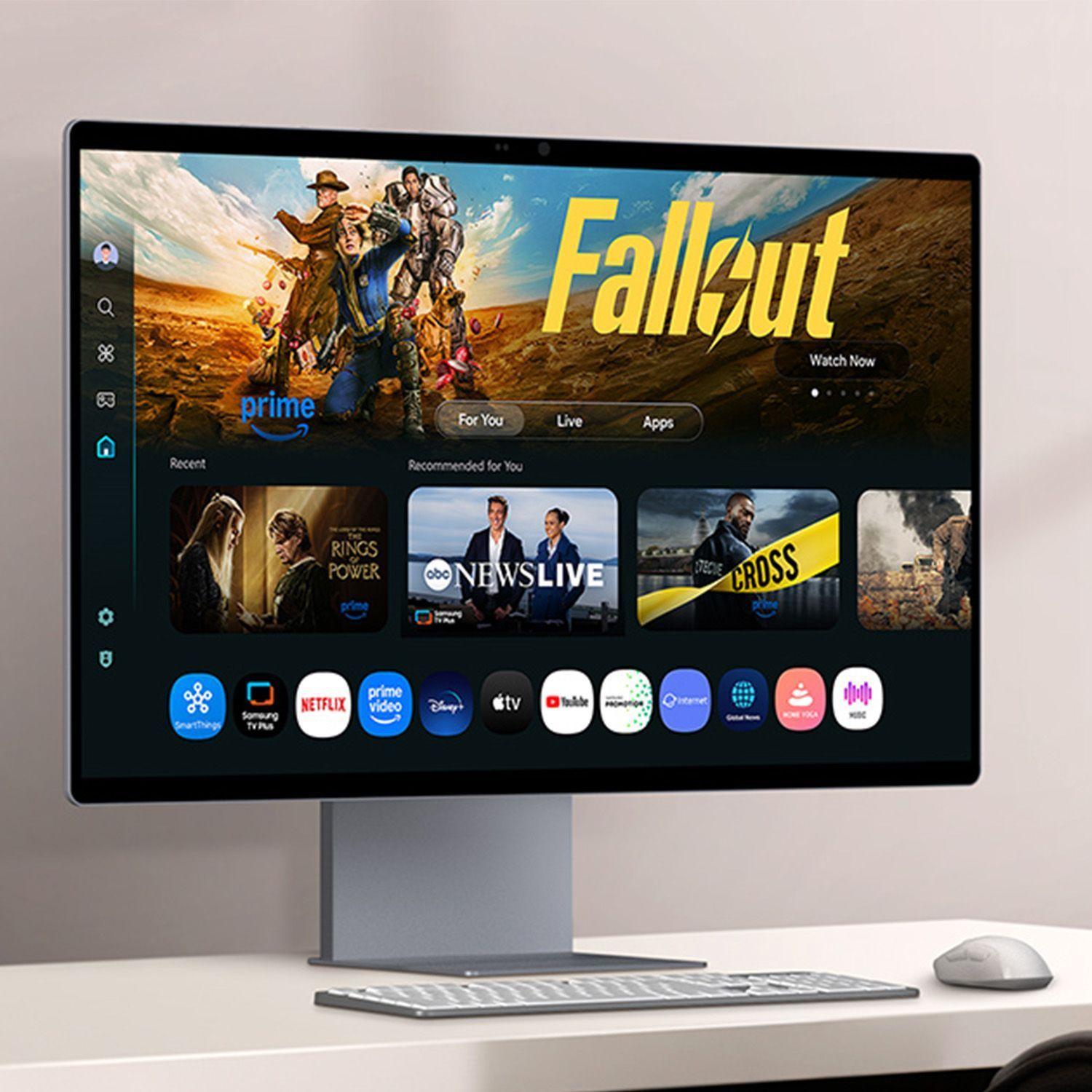 32" Smart Monitor M9 M90SF 4K OLED Samsung Vision AI-5