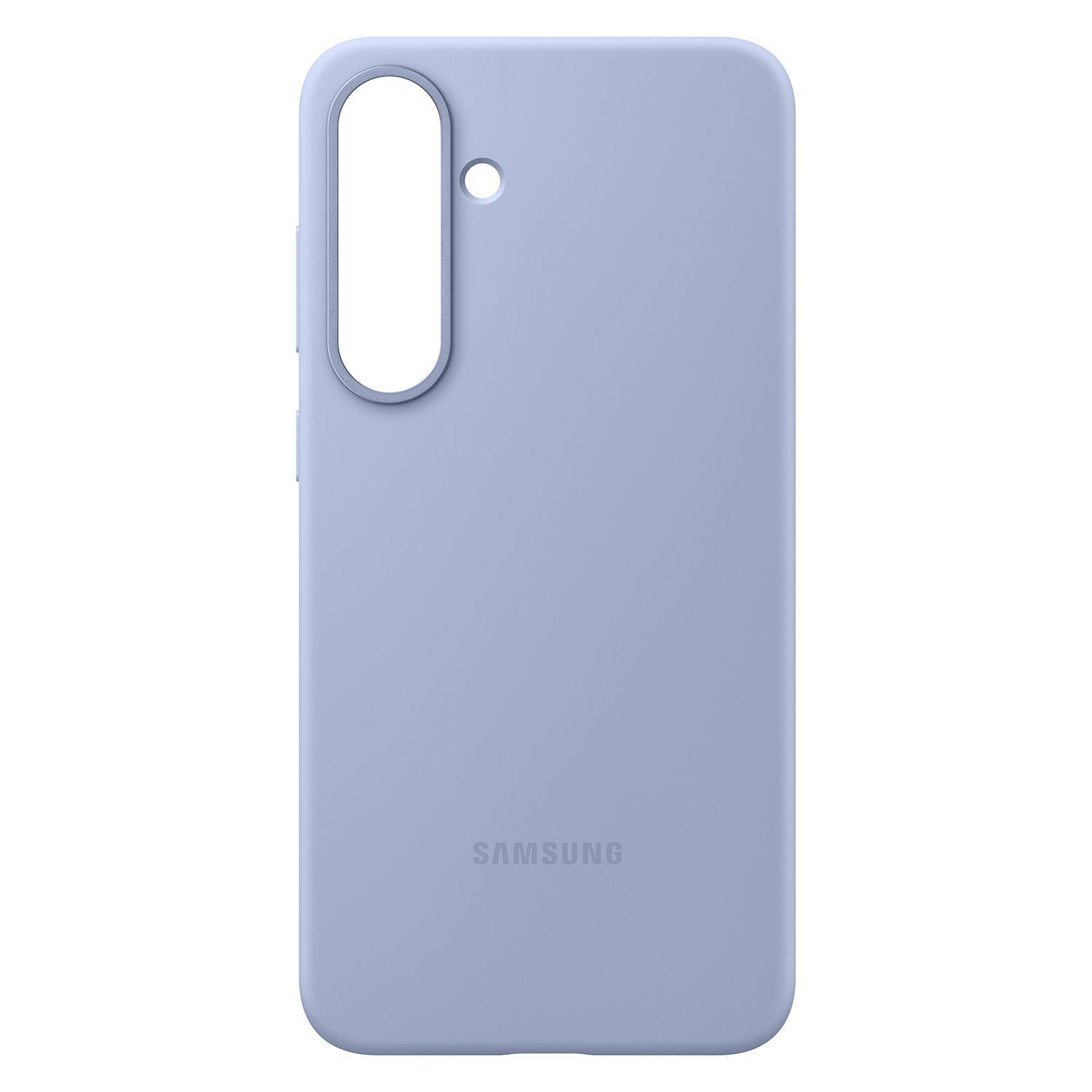 Carcasa de Silicona Color Celeste Galaxy S25+-3