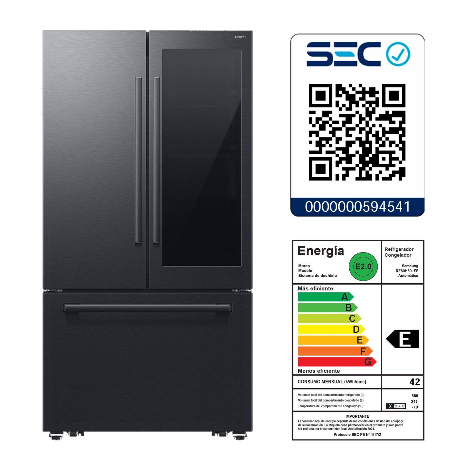 Refrigerador FDR Autoview 836 L Zero Fit-9
