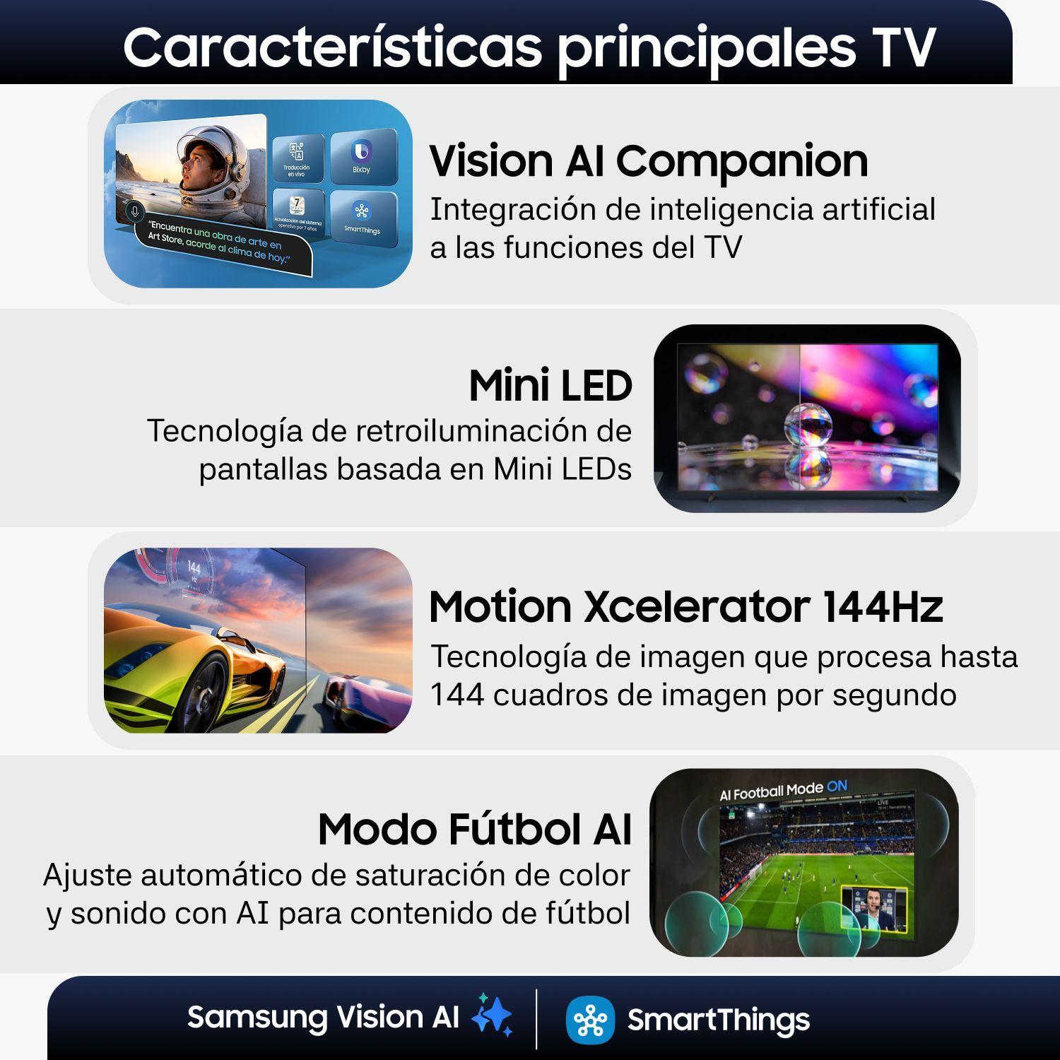 55" Mini LED M80H 4K Samsung Vision AI Smart TV (2026)-4