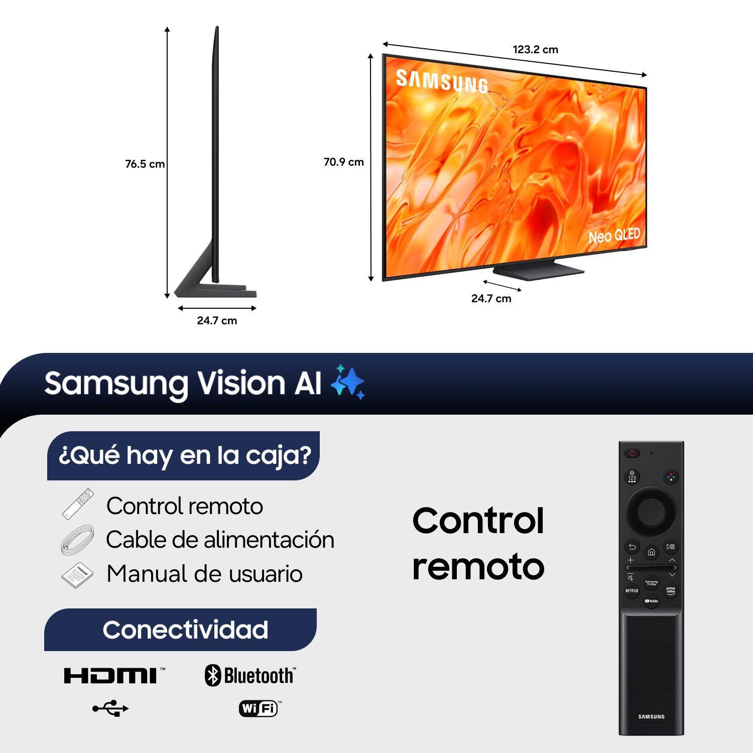 55" Neo QLED QN75H 4K Vision AI Smart TV (2026)-1