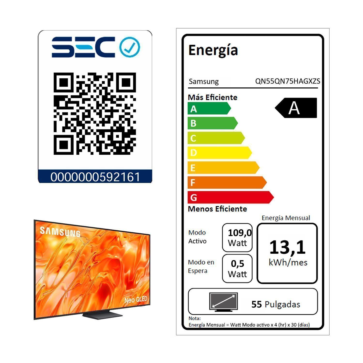 55" Neo QLED QN75H 4K Vision AI Smart TV (2026)-7