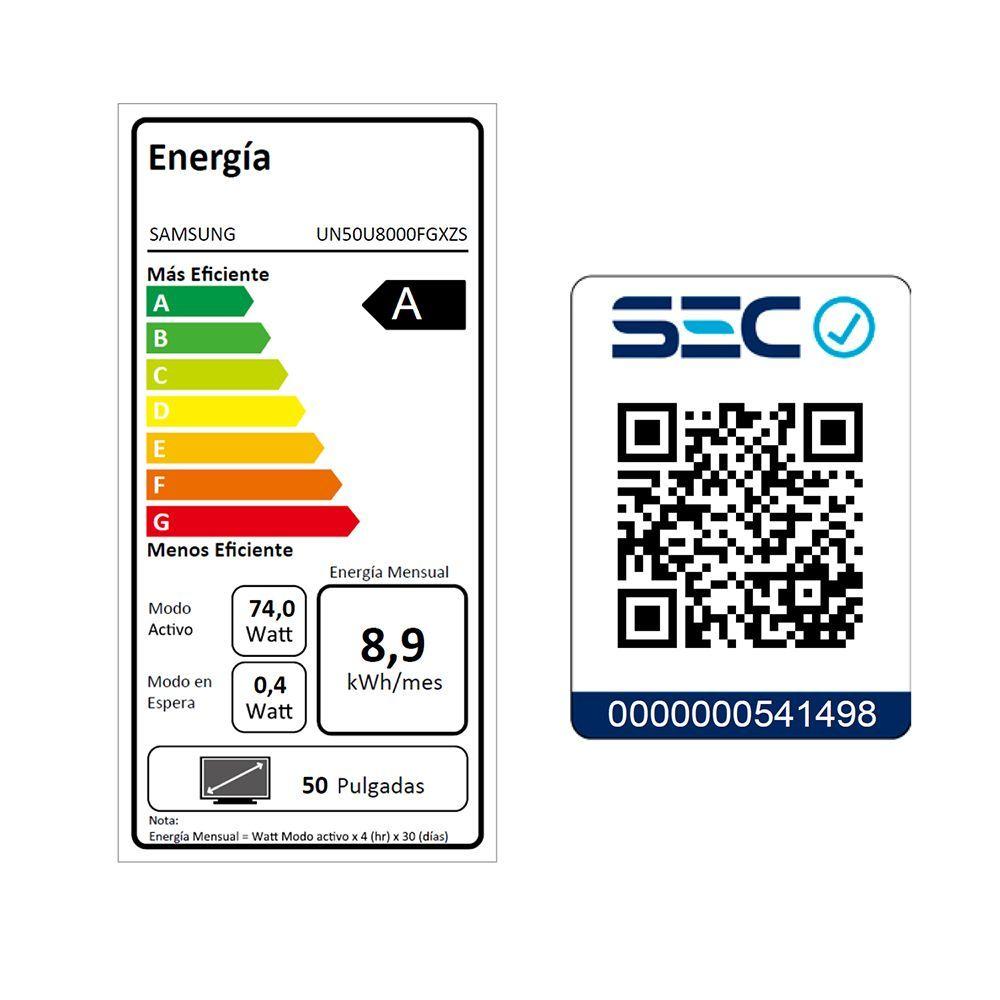 50" Crystal UHD U8000F 4K Smart TV (2025)-7