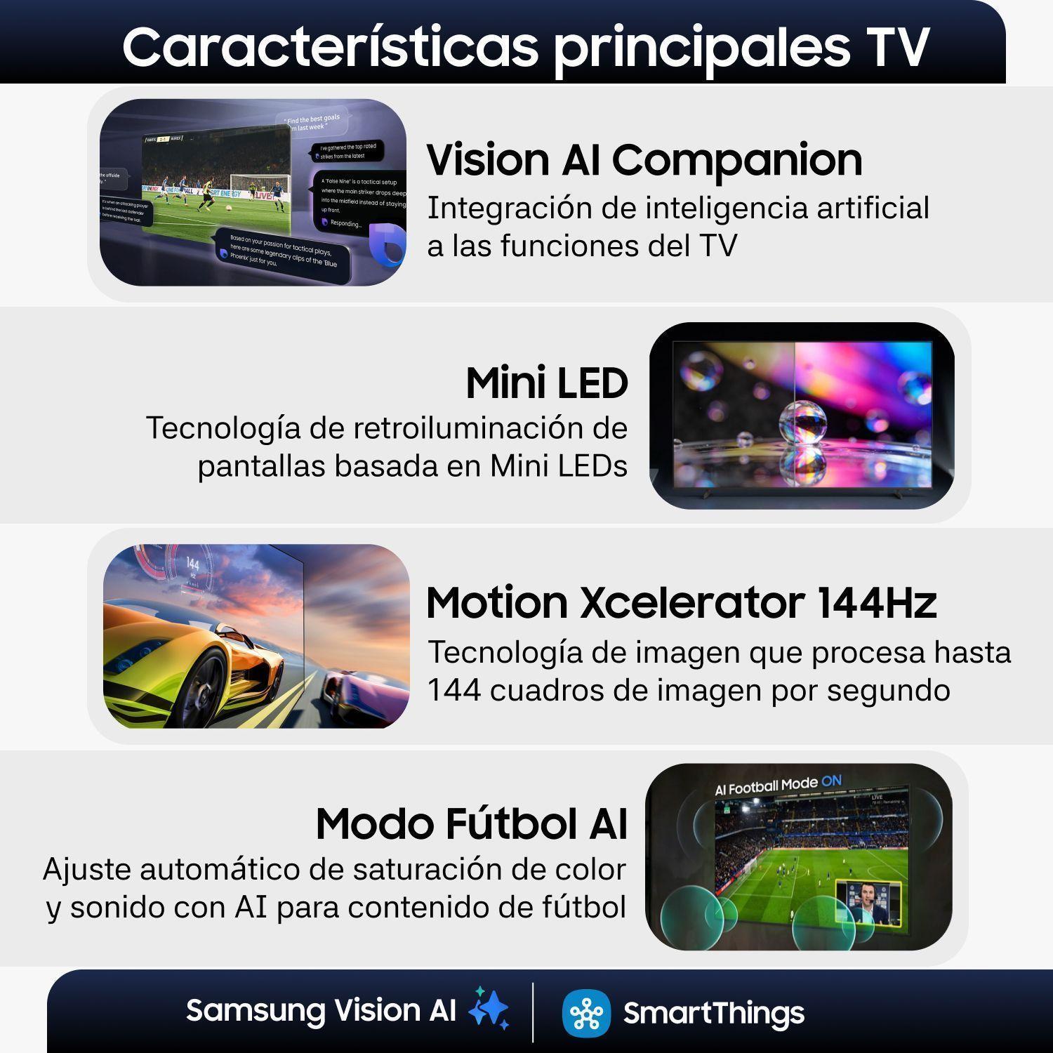 75" Mini LED M80H 4K Samsung Vision AI Smart TV (2026)-2