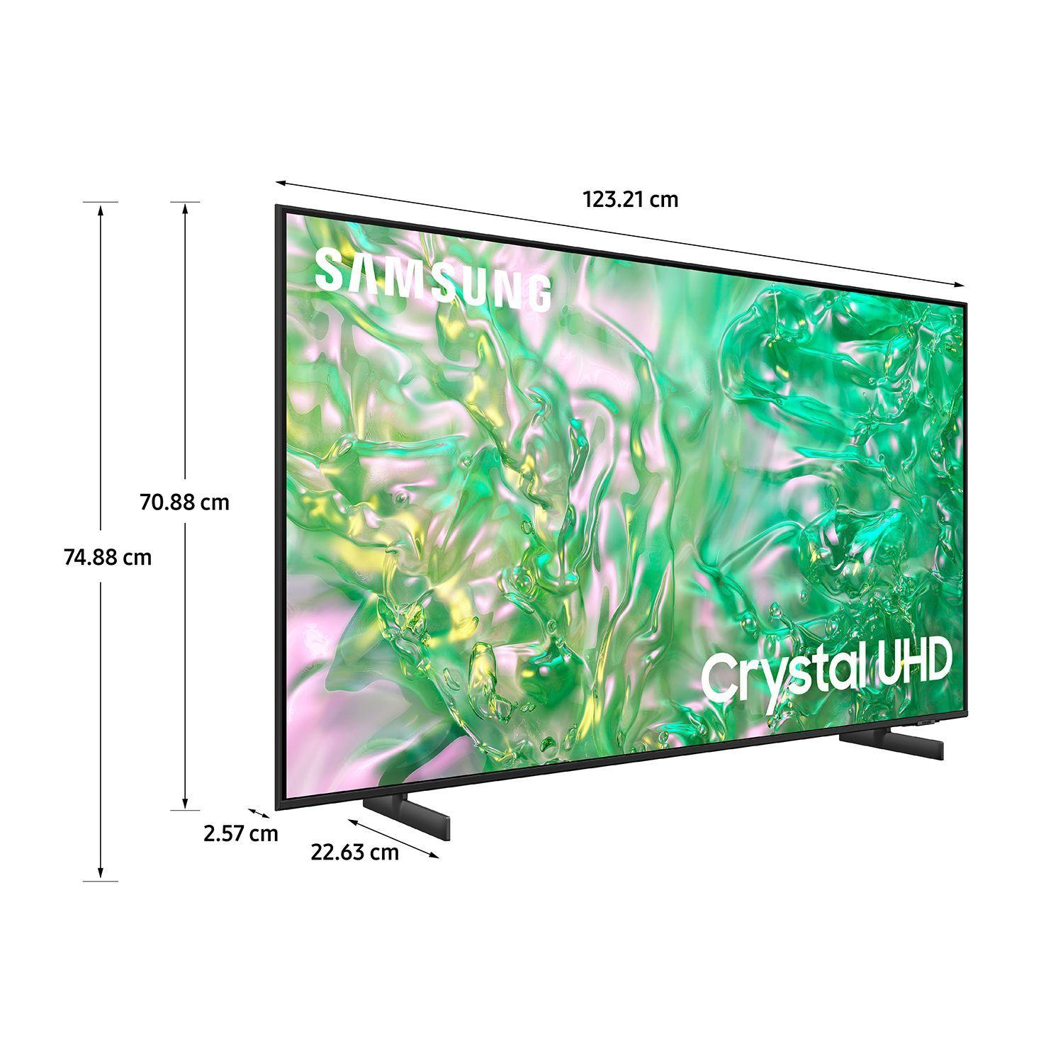 LED Samsung 55" DU8000 4K Crystal UHD Smart TV 2024-2