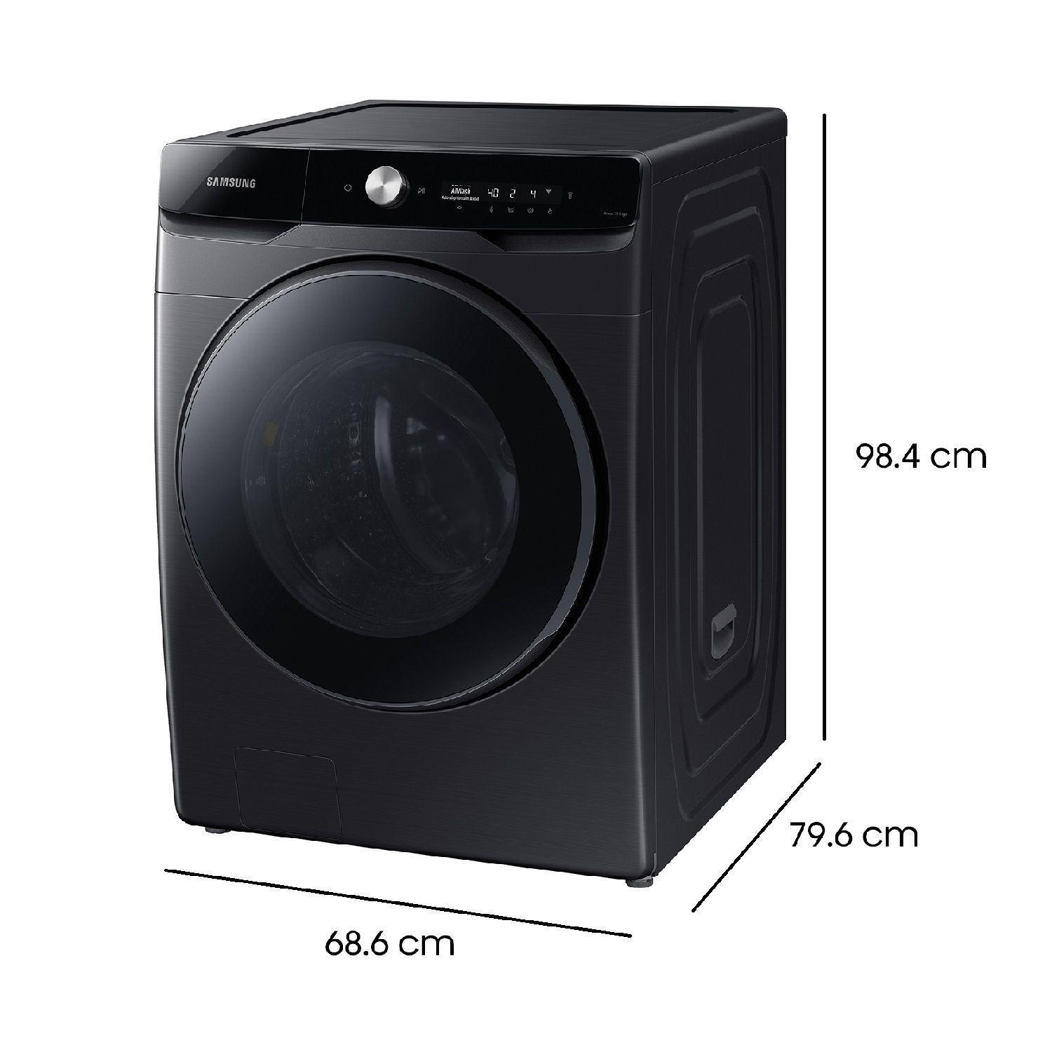 Lavadora Secadora 22Kg / 13Kg con Inteligencia Artificial en Panel de Control-2