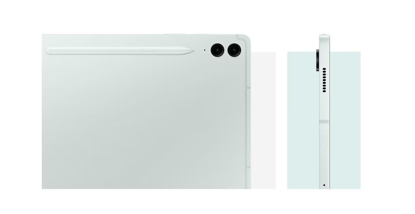 Samsung Galaxy Tab S9 FE Plus + Book Cover Gray-3