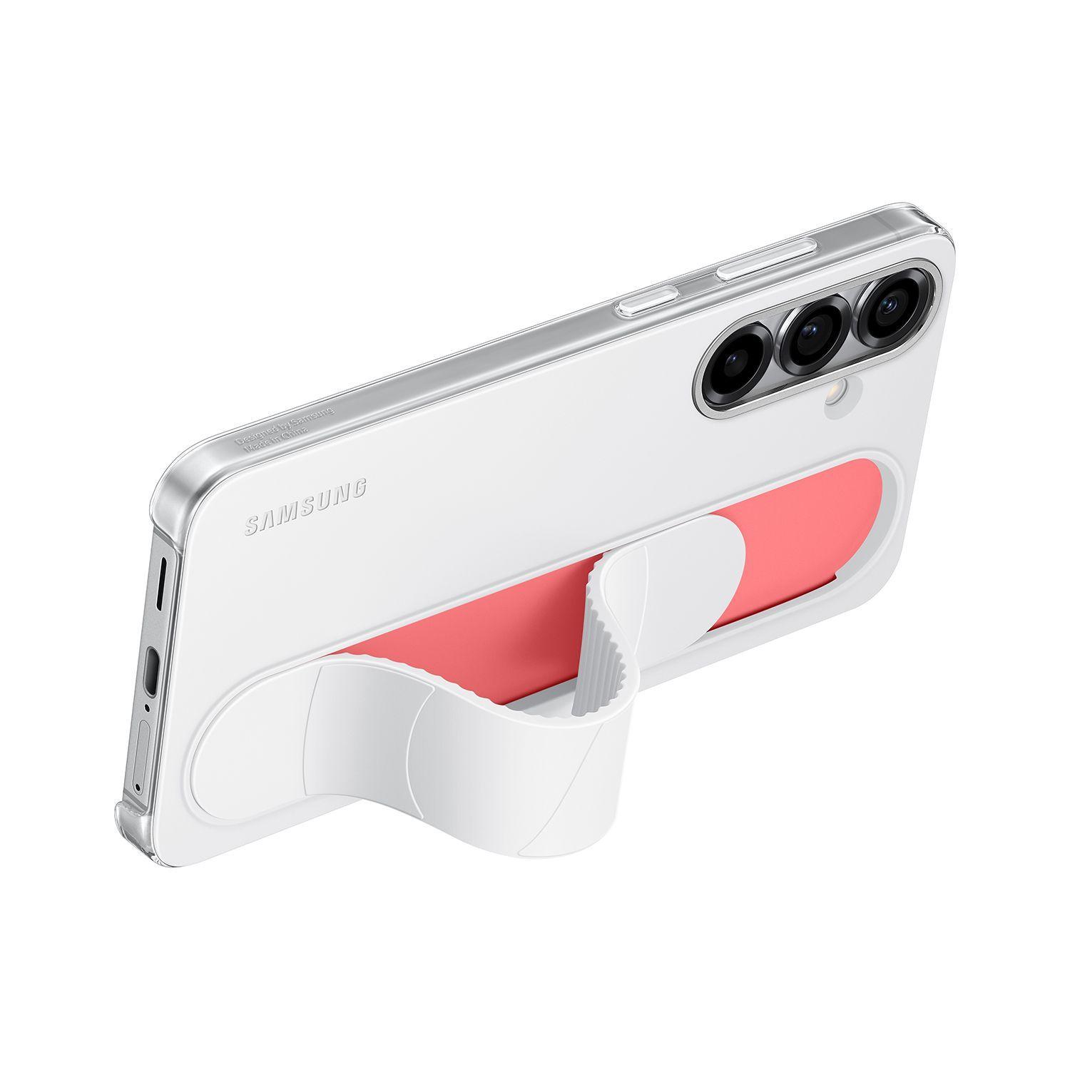 Carcasa con Soporte Color Blanco Galaxy S25+-3