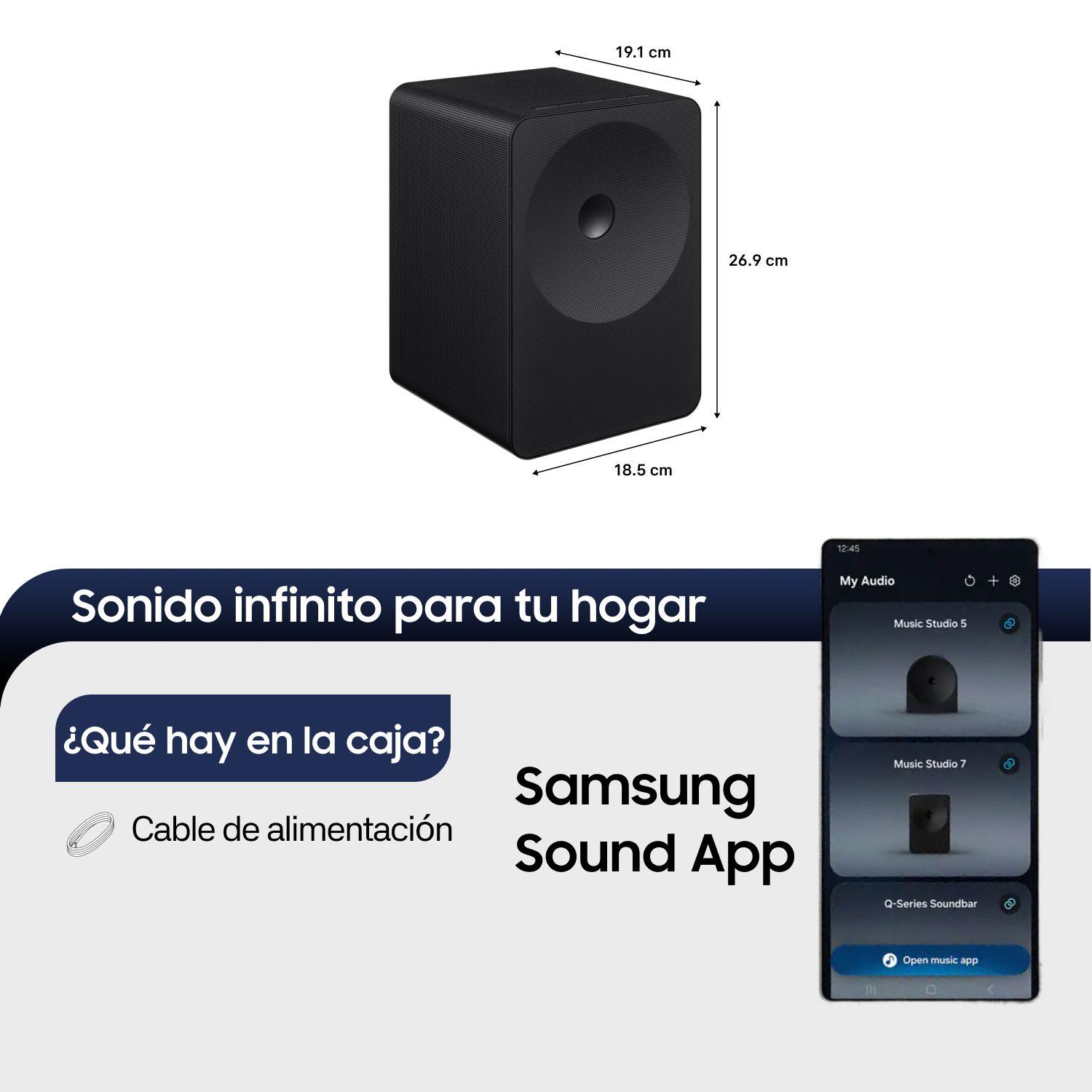 Music Studio 7 LS70H Parlante inalámbrico Wi Fi Bluetooth 2026-1
