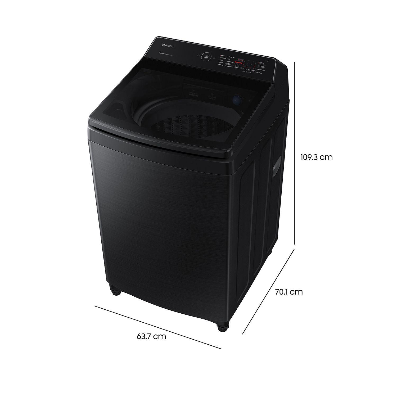 Lavadora de carga superior 21Kg con SmartThings y Eco Bubble-2