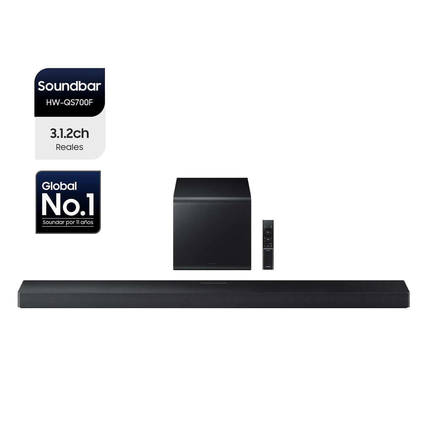 Q-Series Soundbar HW-QS700F 3.1.2 Subwoofer (2025)-2